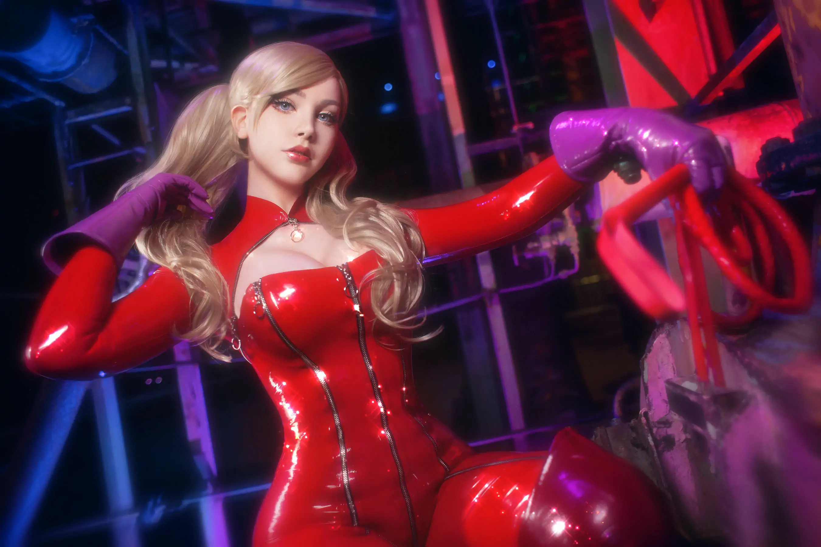 [COS福利] 国外美女SayaTheFox - Ann Takamaki