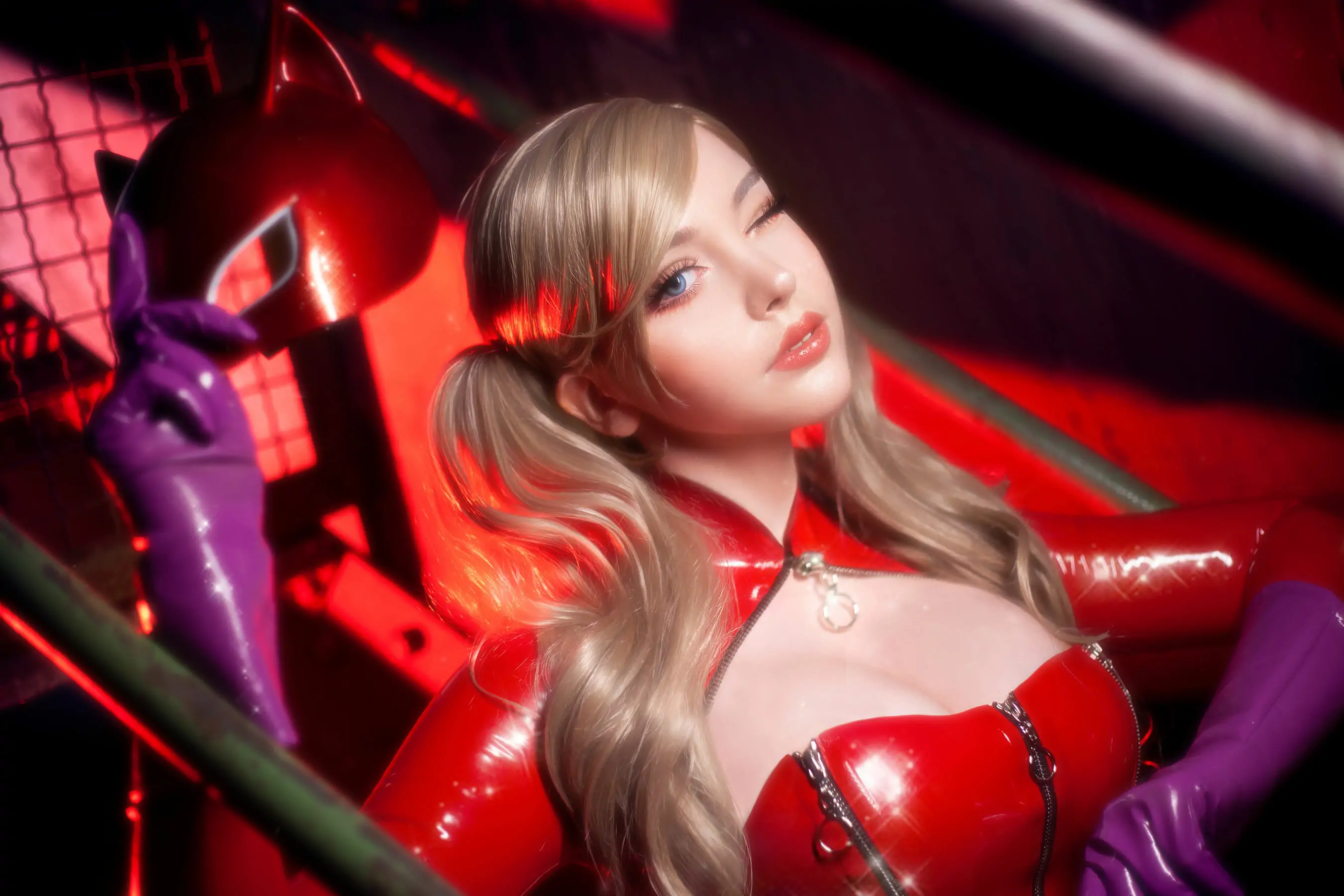 [COS福利] 国外美女SayaTheFox - Ann Takamaki