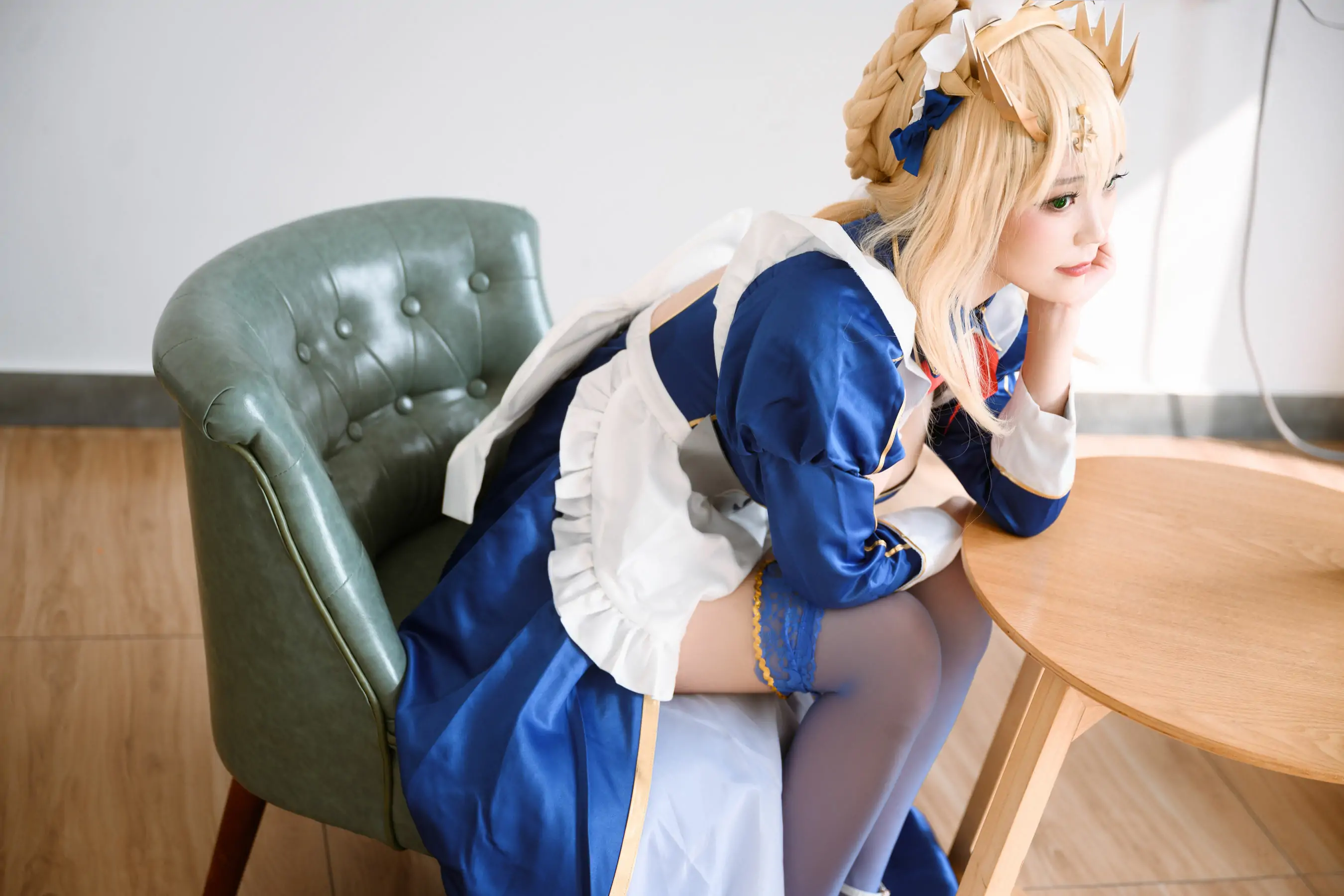 [网红COSER写真] Cosplay汪知子 - 白枪呆