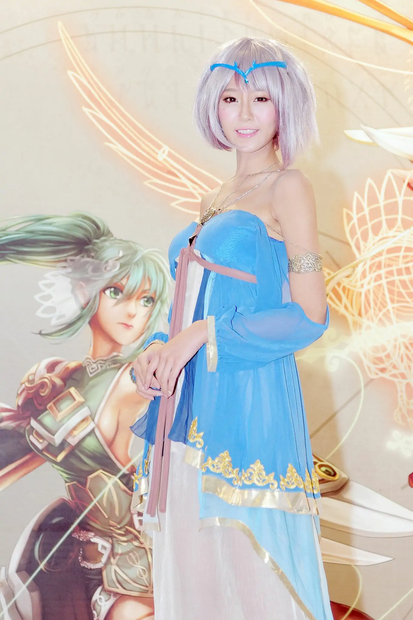 Beautyleg腿模Winnie小雪《2014台北电玩展》COSPLAY古典图片合集