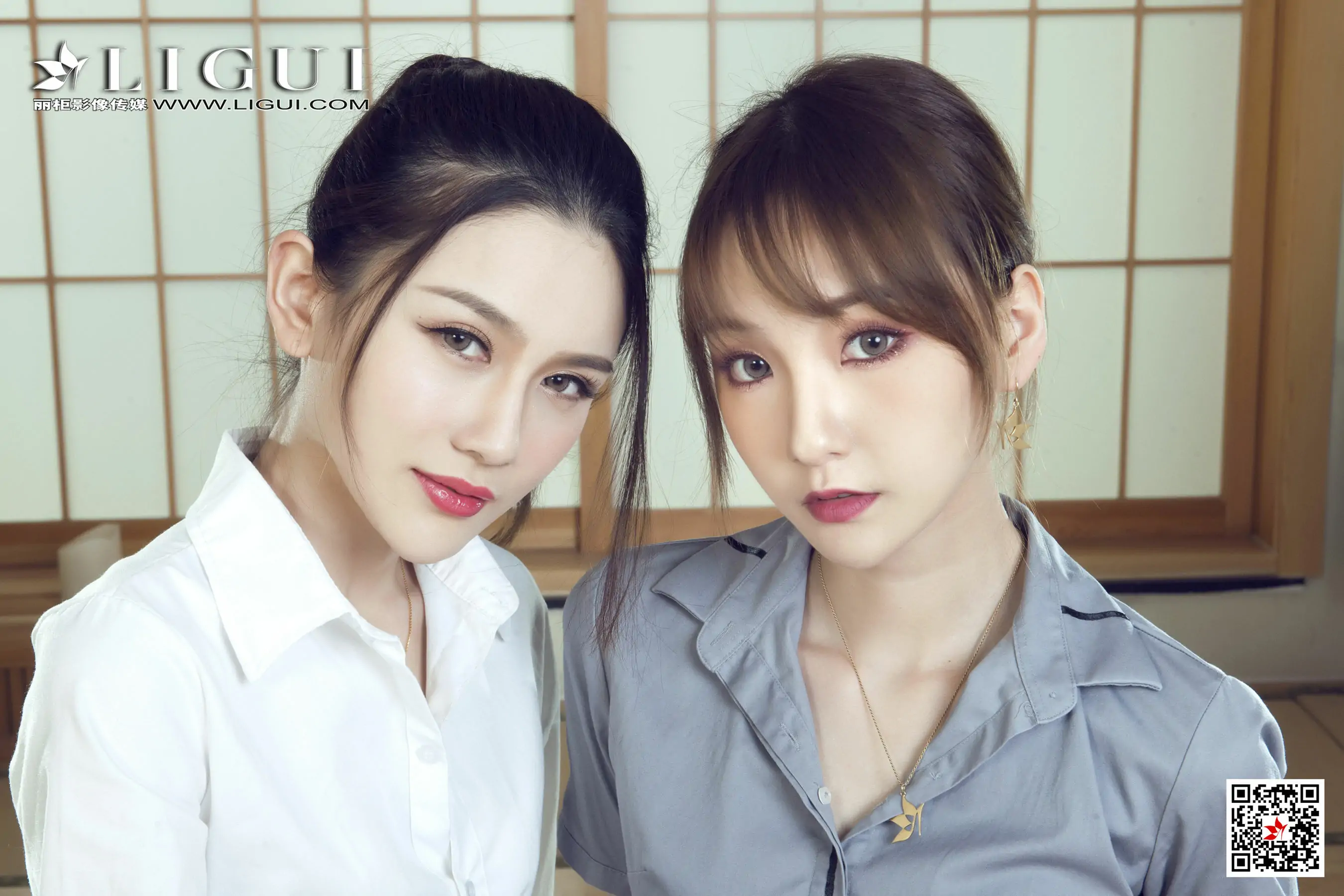 [丽柜Ligui] 网络丽人 Model 蕊蕊&甜甜