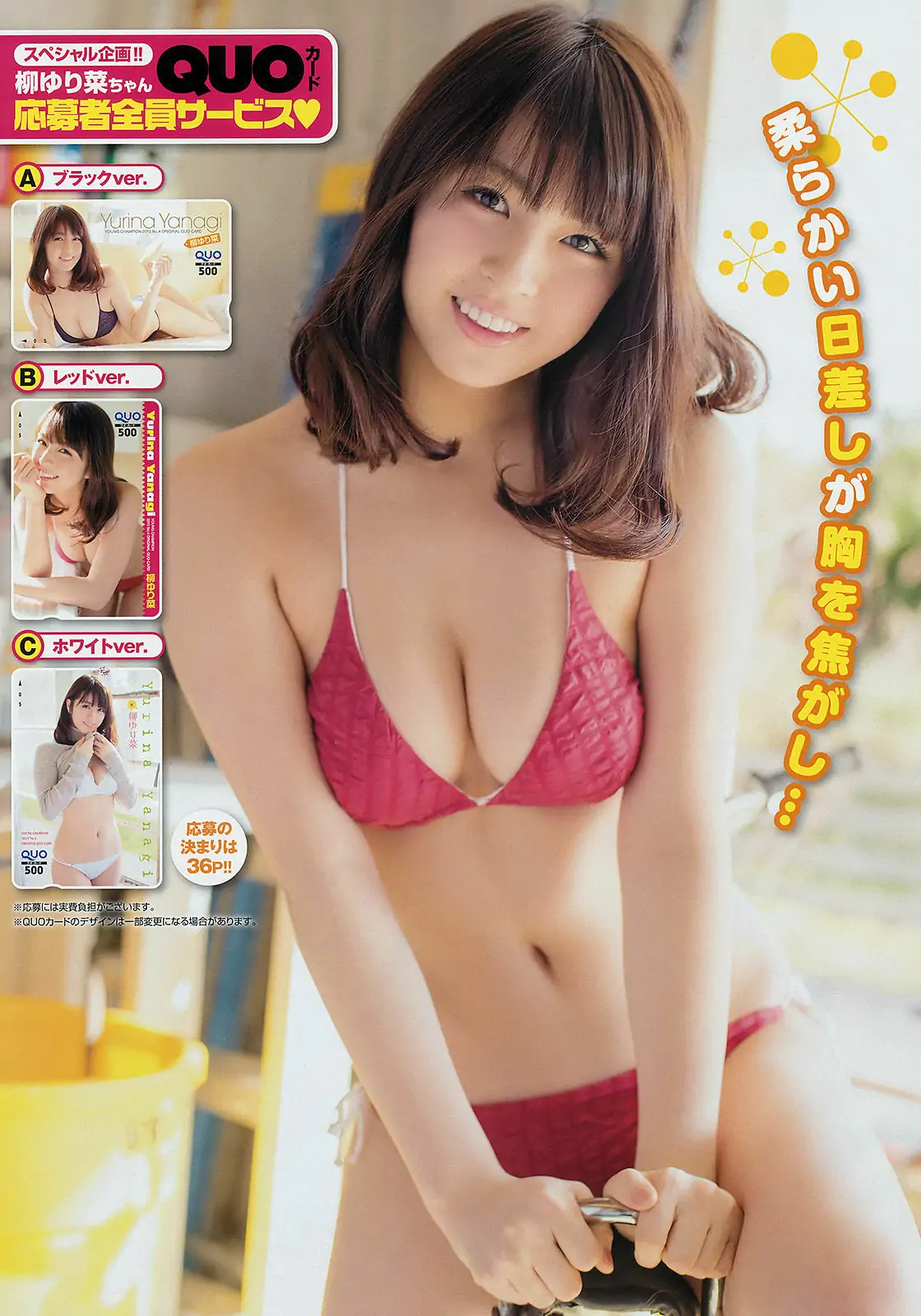 [Young Champion] 2015年No.04 柳ゆり菜 松川佑依子