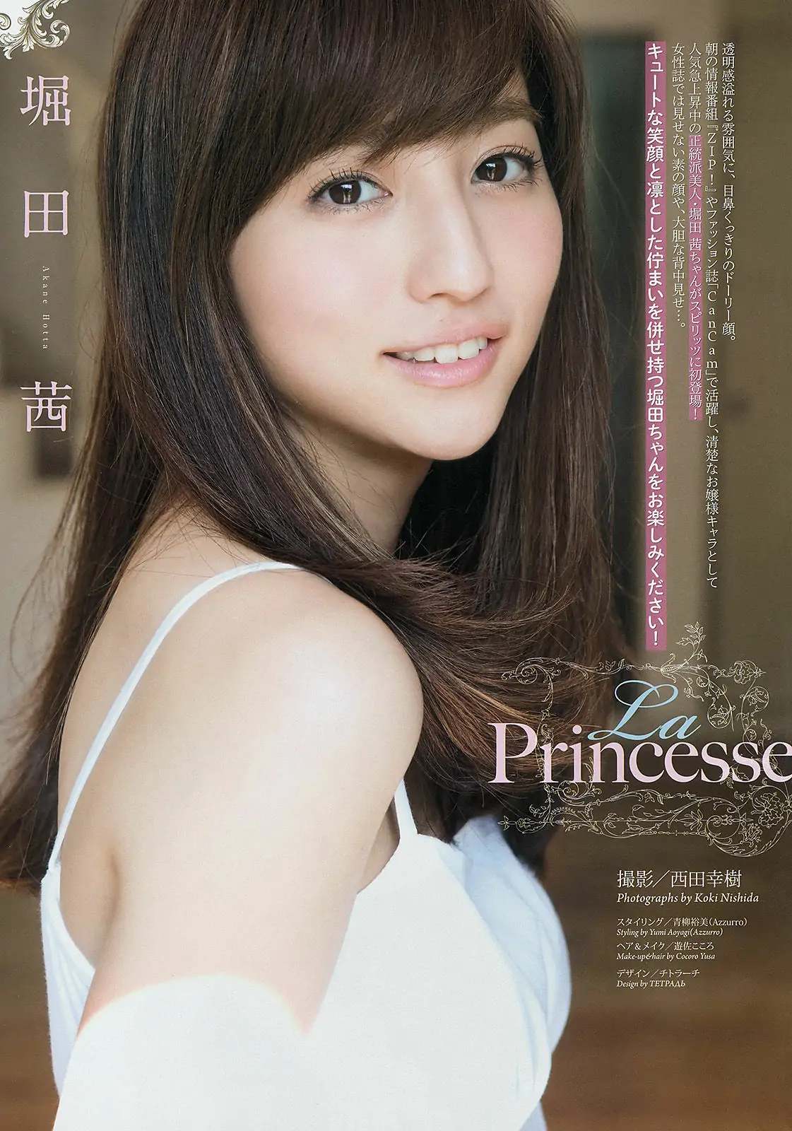 [Weekly Big Comic Spirits] 2015年No.09 堀田茜