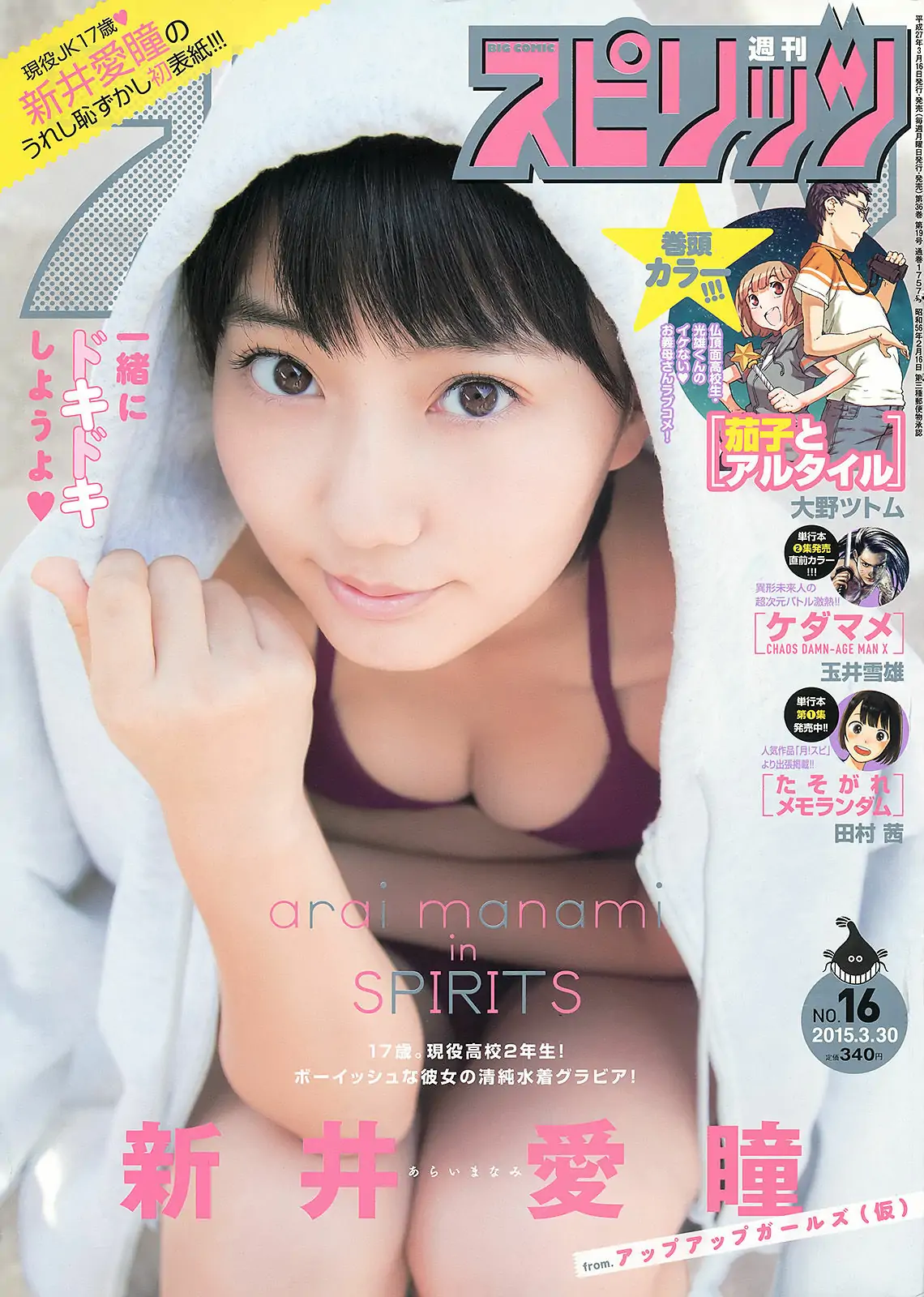 [Weekly Big Comic Spirits] 2015年No.16 新井愛瞳