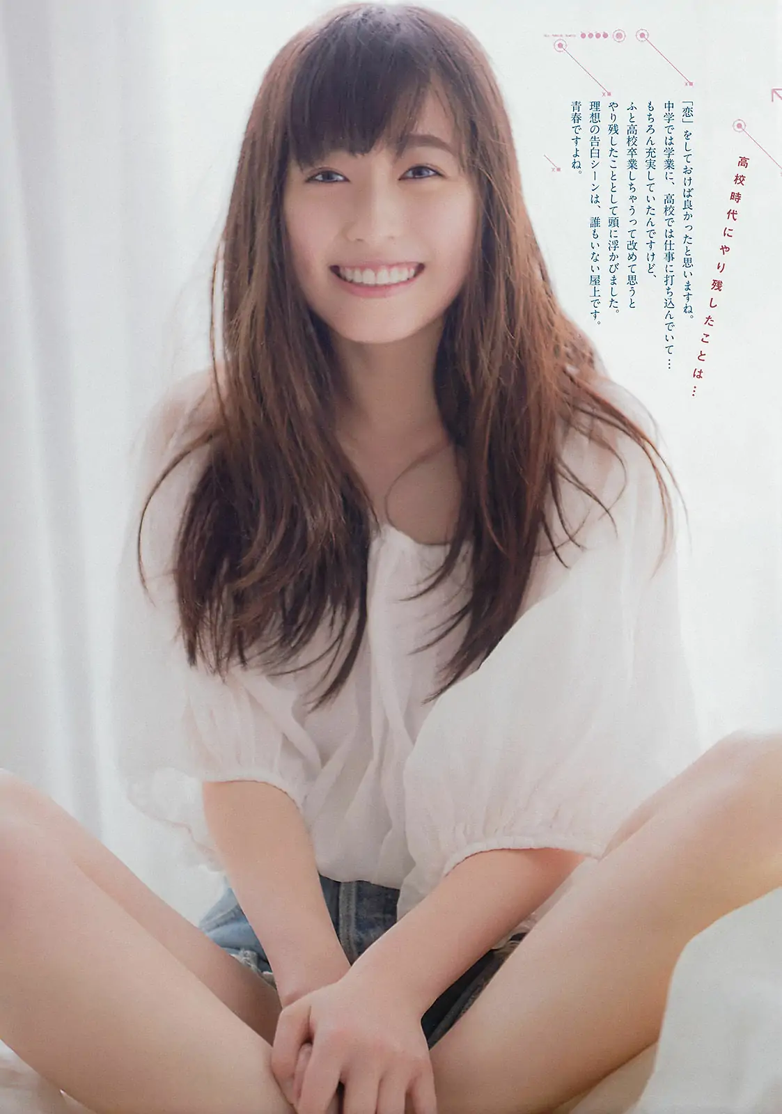 [Weekly Big Comic Spirits] 2017年No.16 福原遥