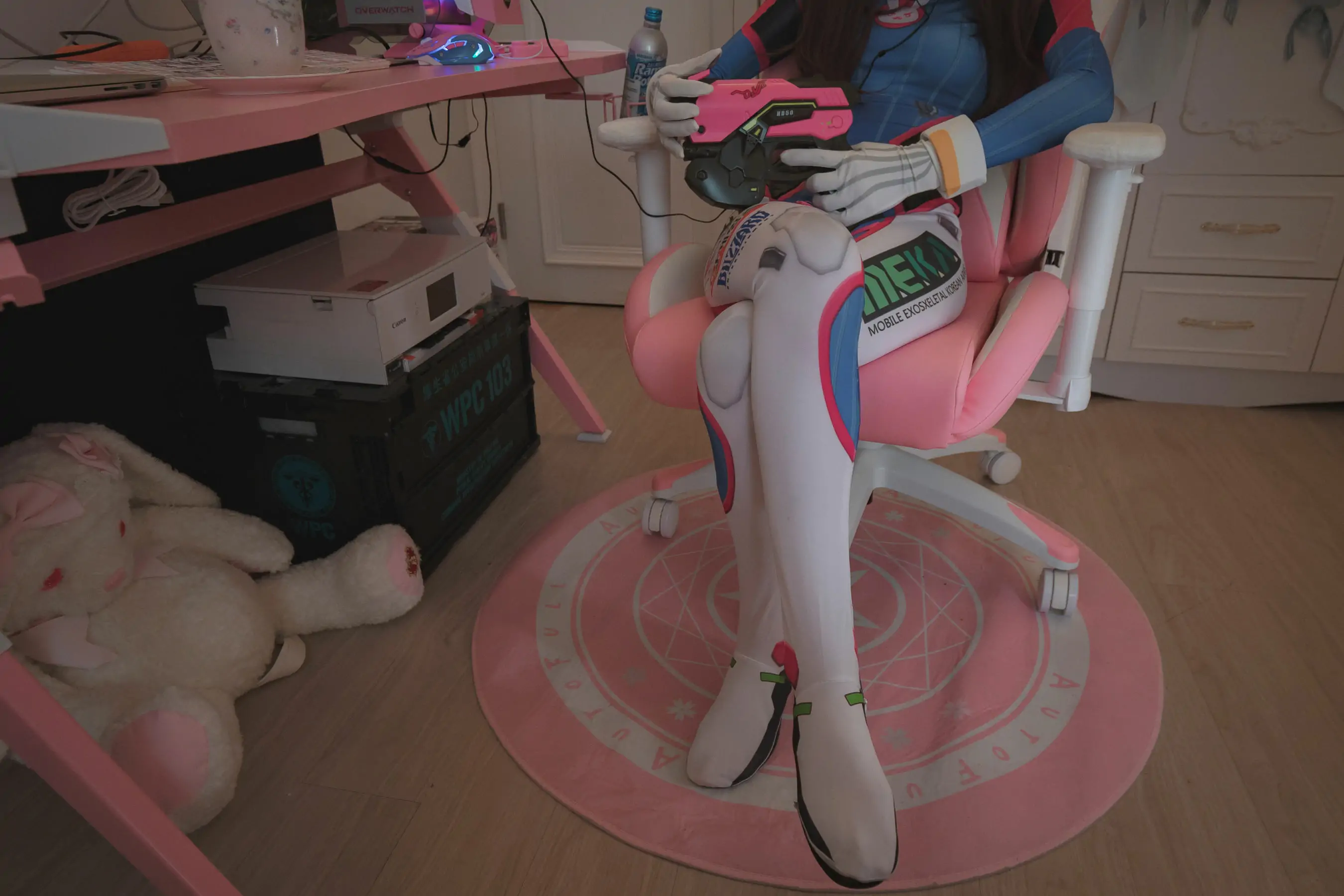 [福利COS] 福利姬木花琳琳是勇者 - オーバーウォッチD.VA