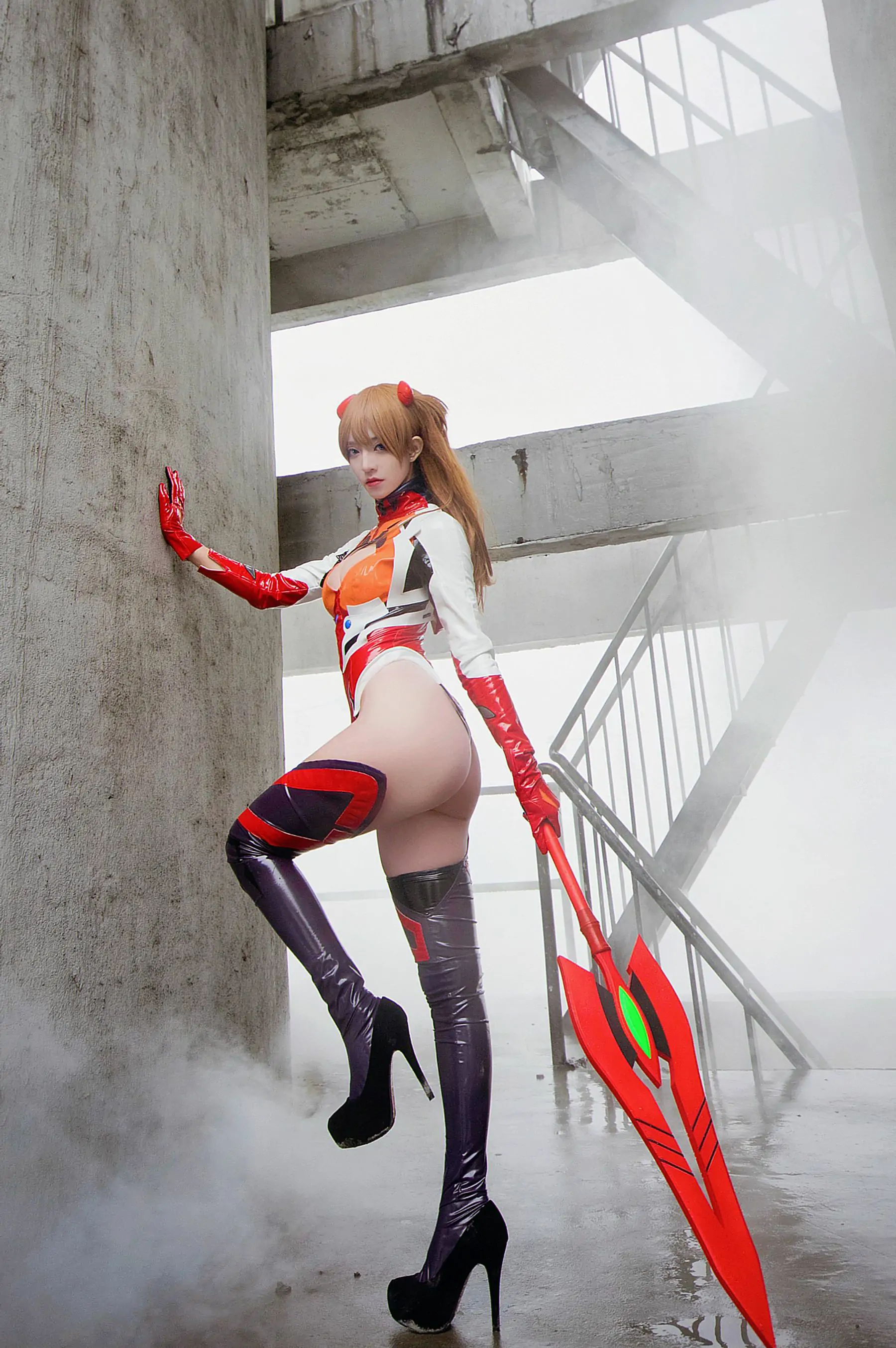 [福利COS] Coser__KETTOE - asuka battle suit