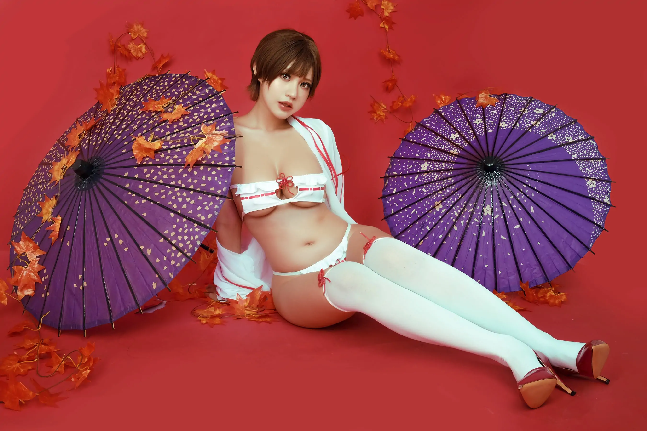 [福利COS] PingPing - Nagisa Swimsuit