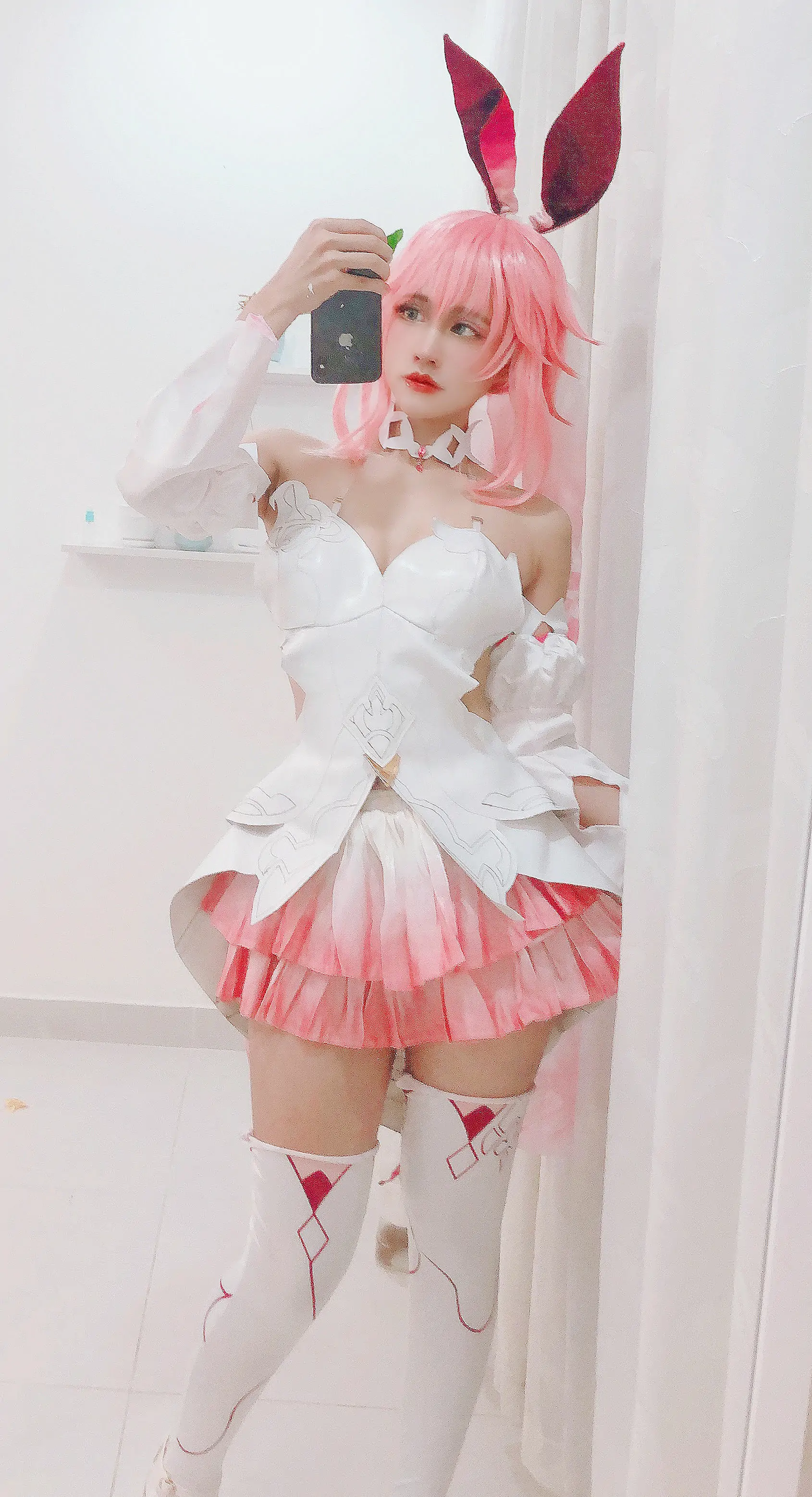 [福利COS] PingPing - Yae Sakura Wedding dress