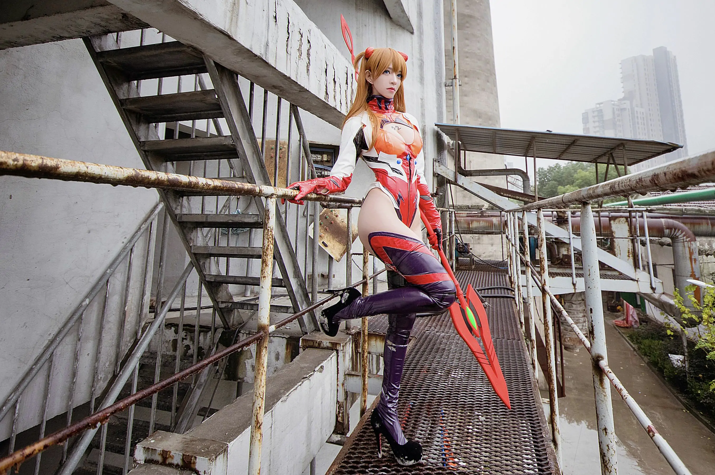 [福利COS] Coser__KETTOE - asuka battle suit