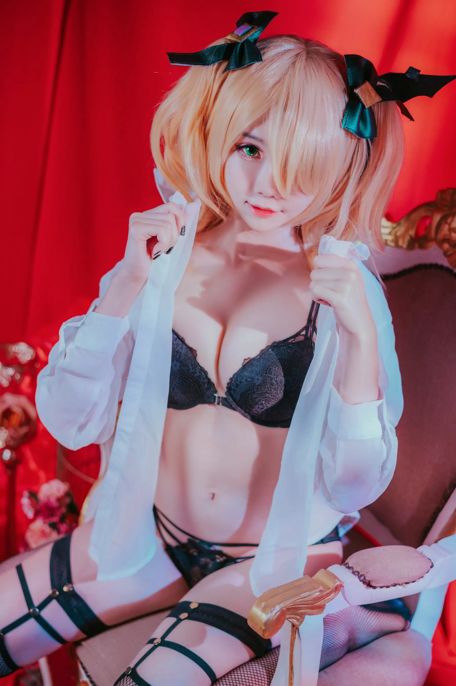 [福利COS] Sally Dorasnow - Fischl Gothic Lingerie