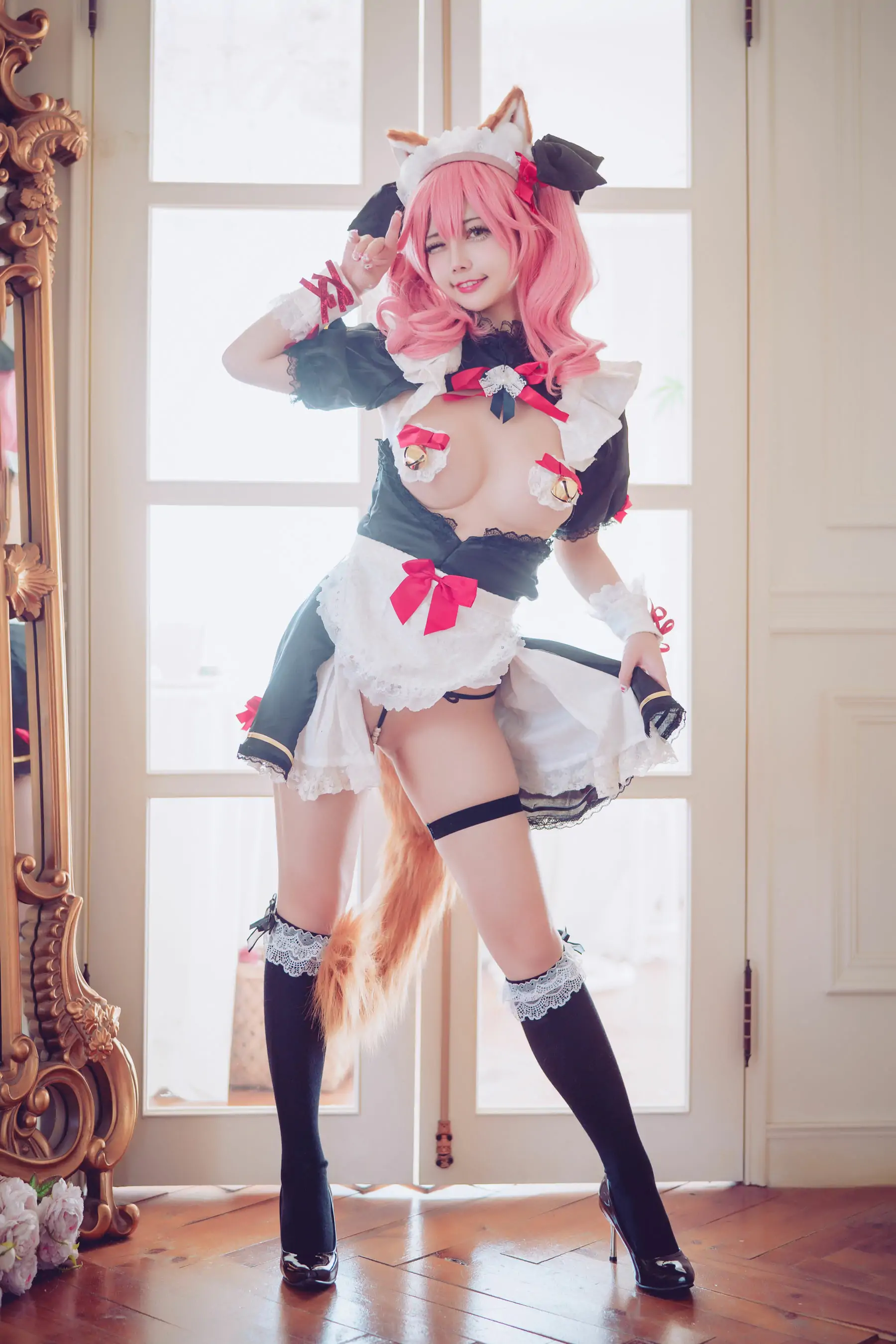 [福利COS] 沖田凜花Rinka - Tamamo maid