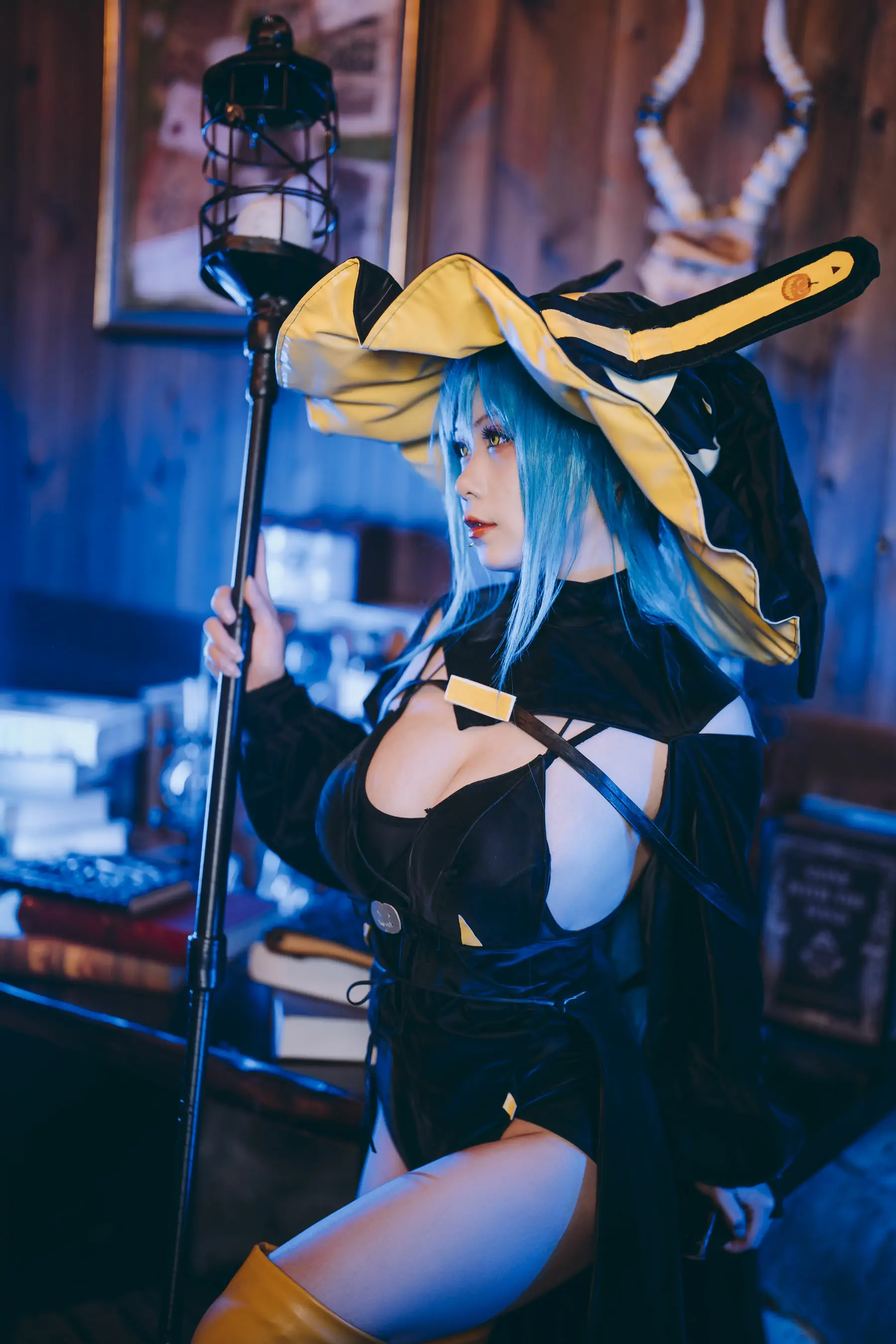 [网红COSER] 末夜787 - 黄棚树城