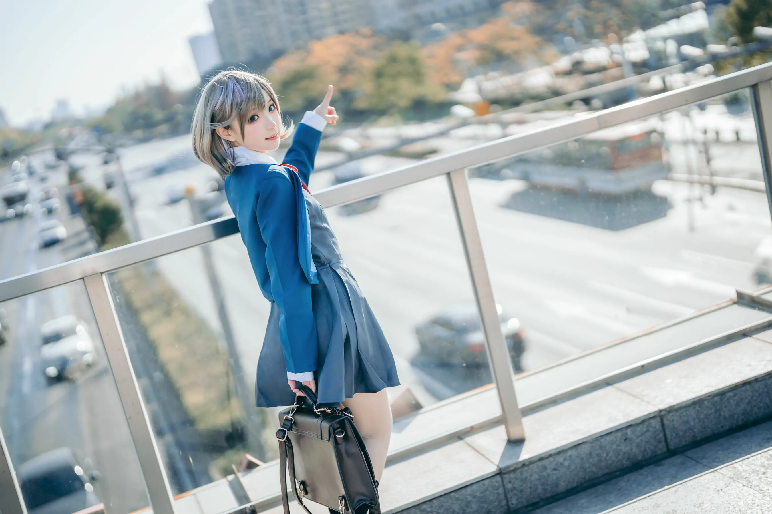 [网红COSER] 花柒Hana - 唐可可校服