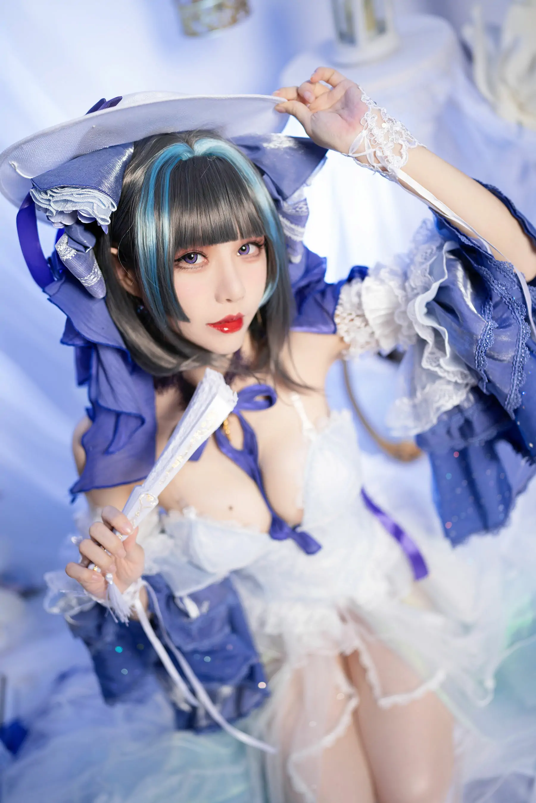 [网红COSER] 骨牙路子野 - 一月舰长 柴郡