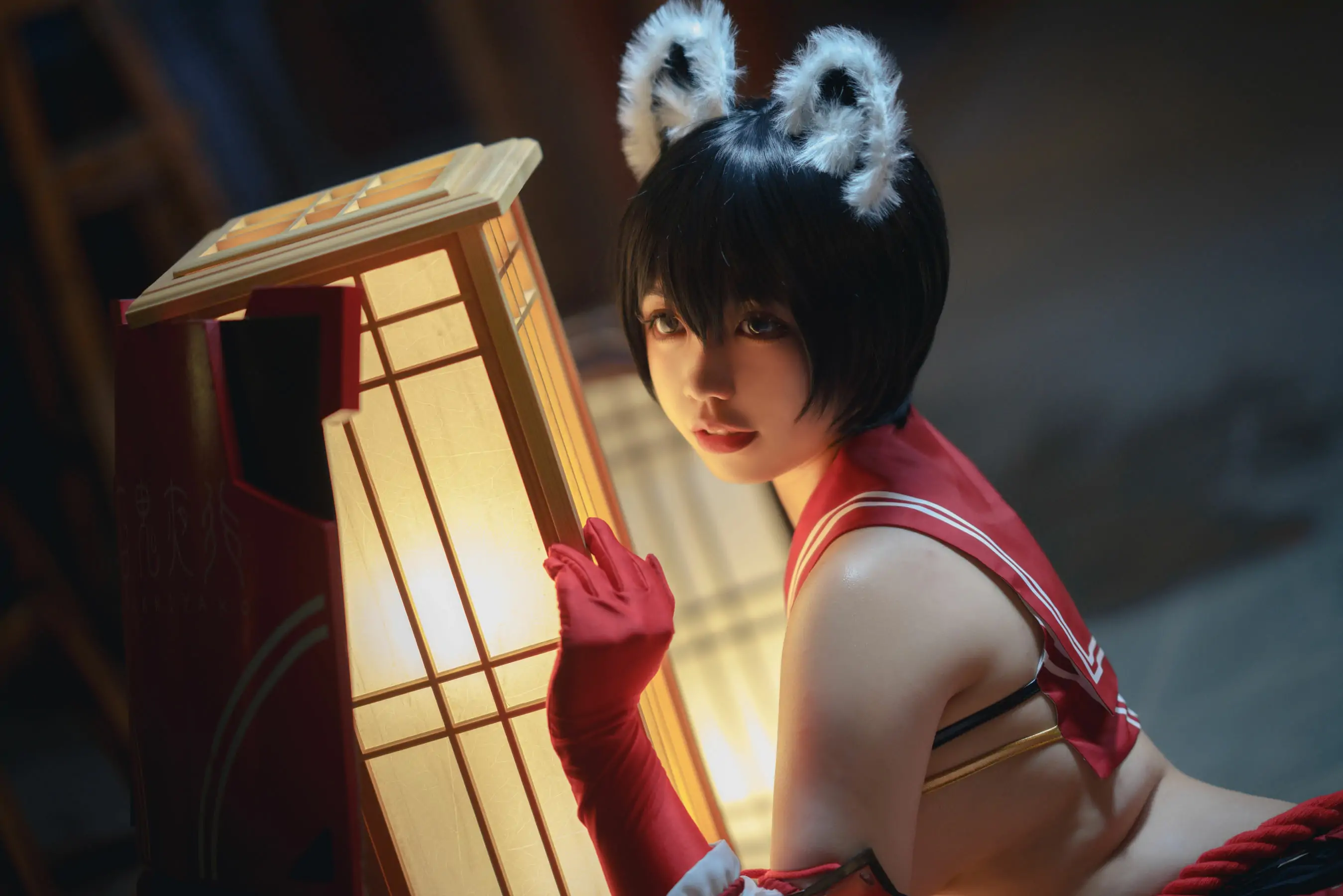 [网红COSER] 啊日日_Ganlory - 椿