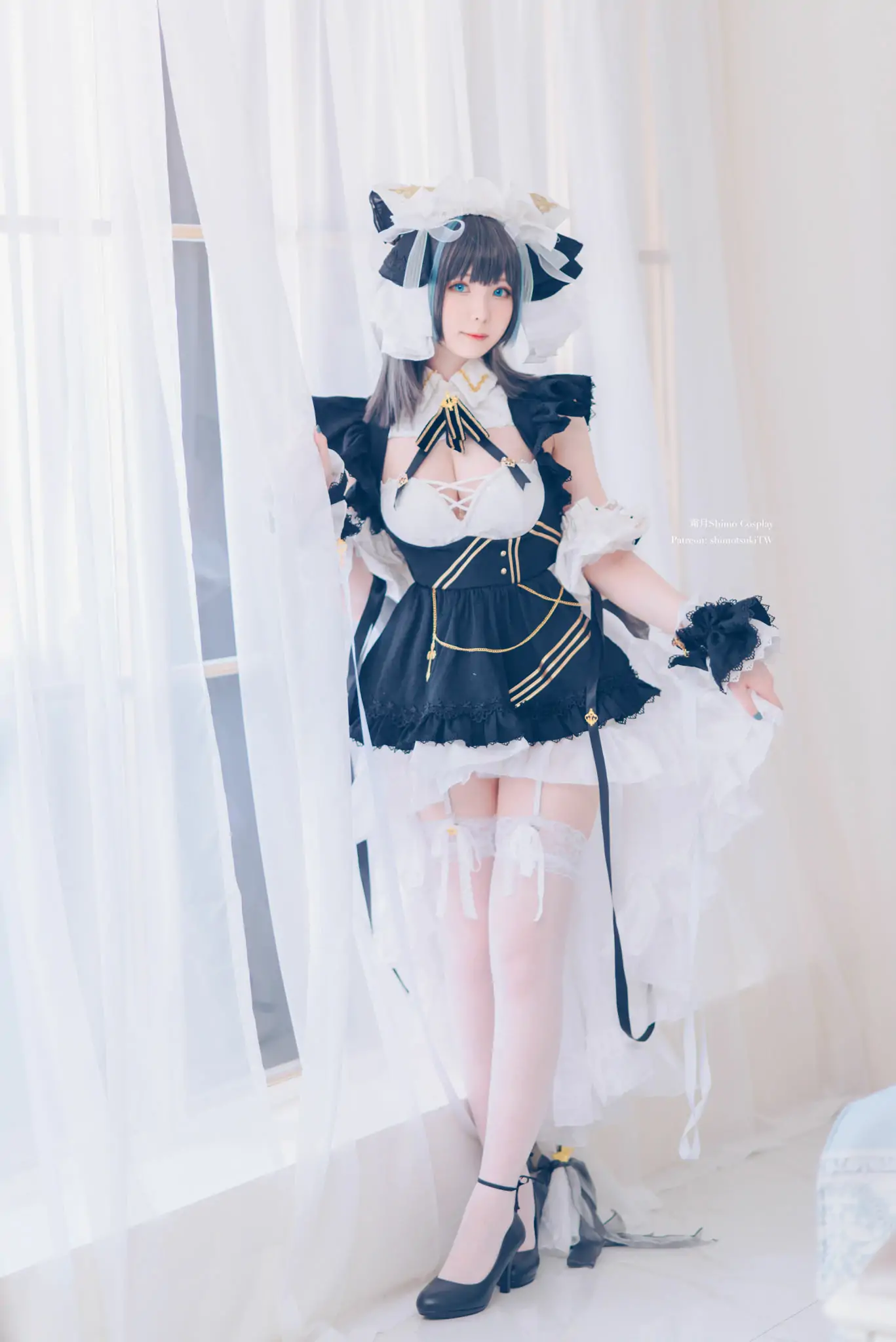 [网红COSER] 微博妹纸霜月shimo - 碧蓝航线 柴郡