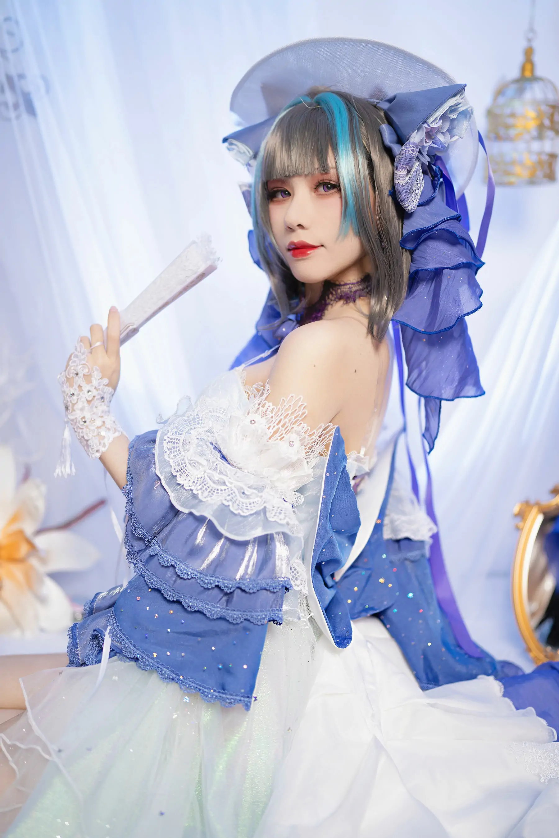 [网红COSER] 骨牙路子野 - 一月舰长 柴郡