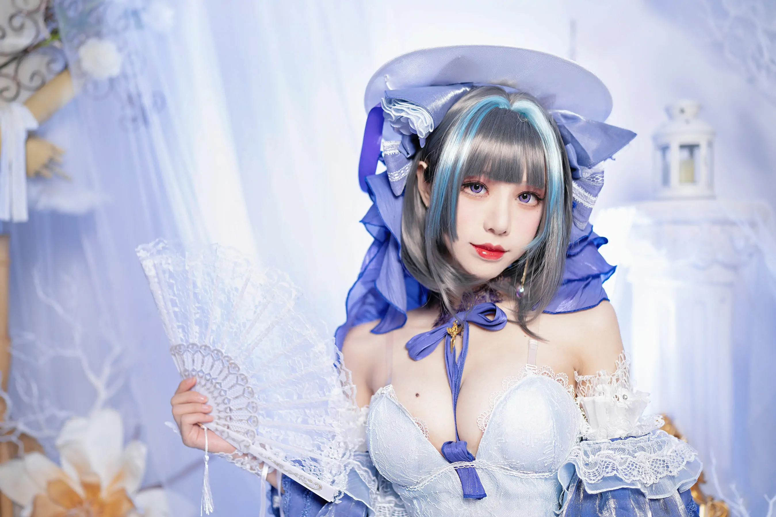 [网红COSER] 骨牙路子野 - 一月舰长 柴郡