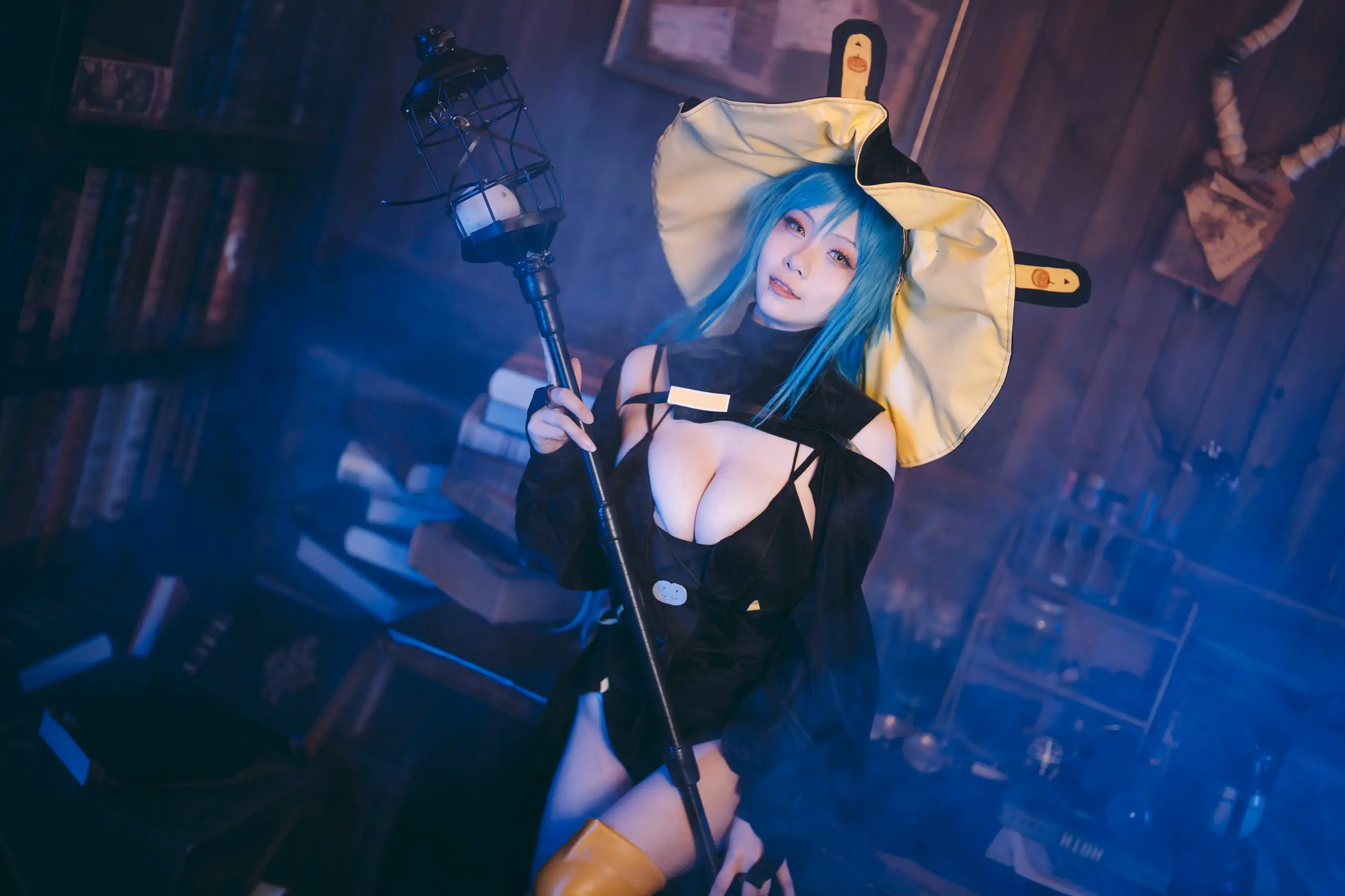 [网红COSER] 末夜787 - 黄棚树城