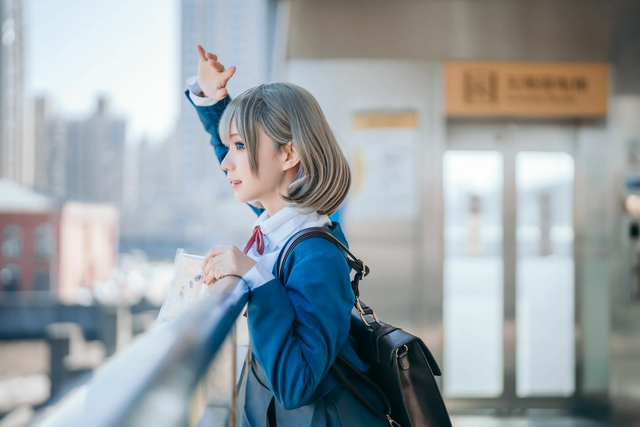 [网红COSER] 花柒Hana - 唐可可校服