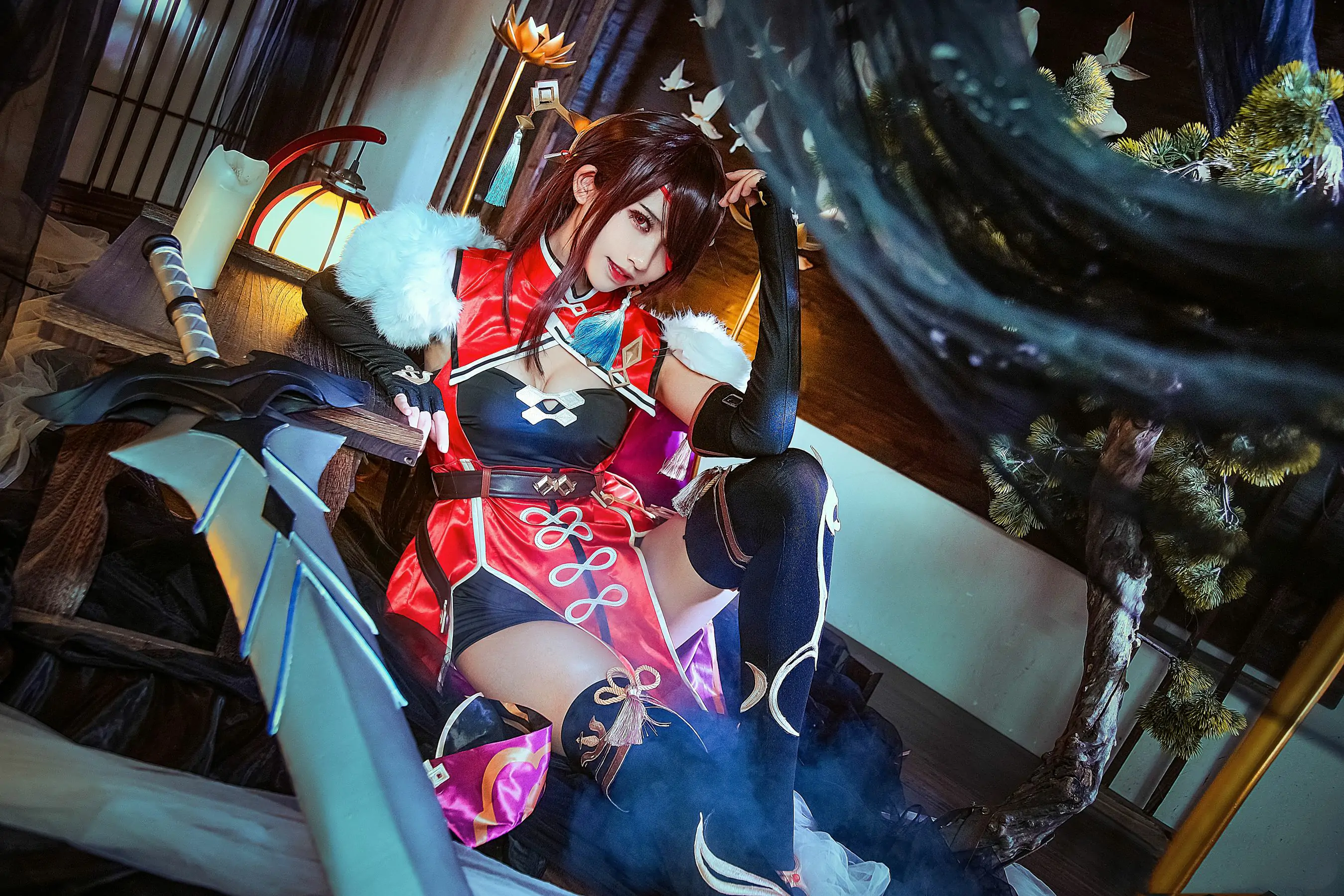 [网红COSER] 超人气Coser鳗鱼霏儿 - 北斗航海