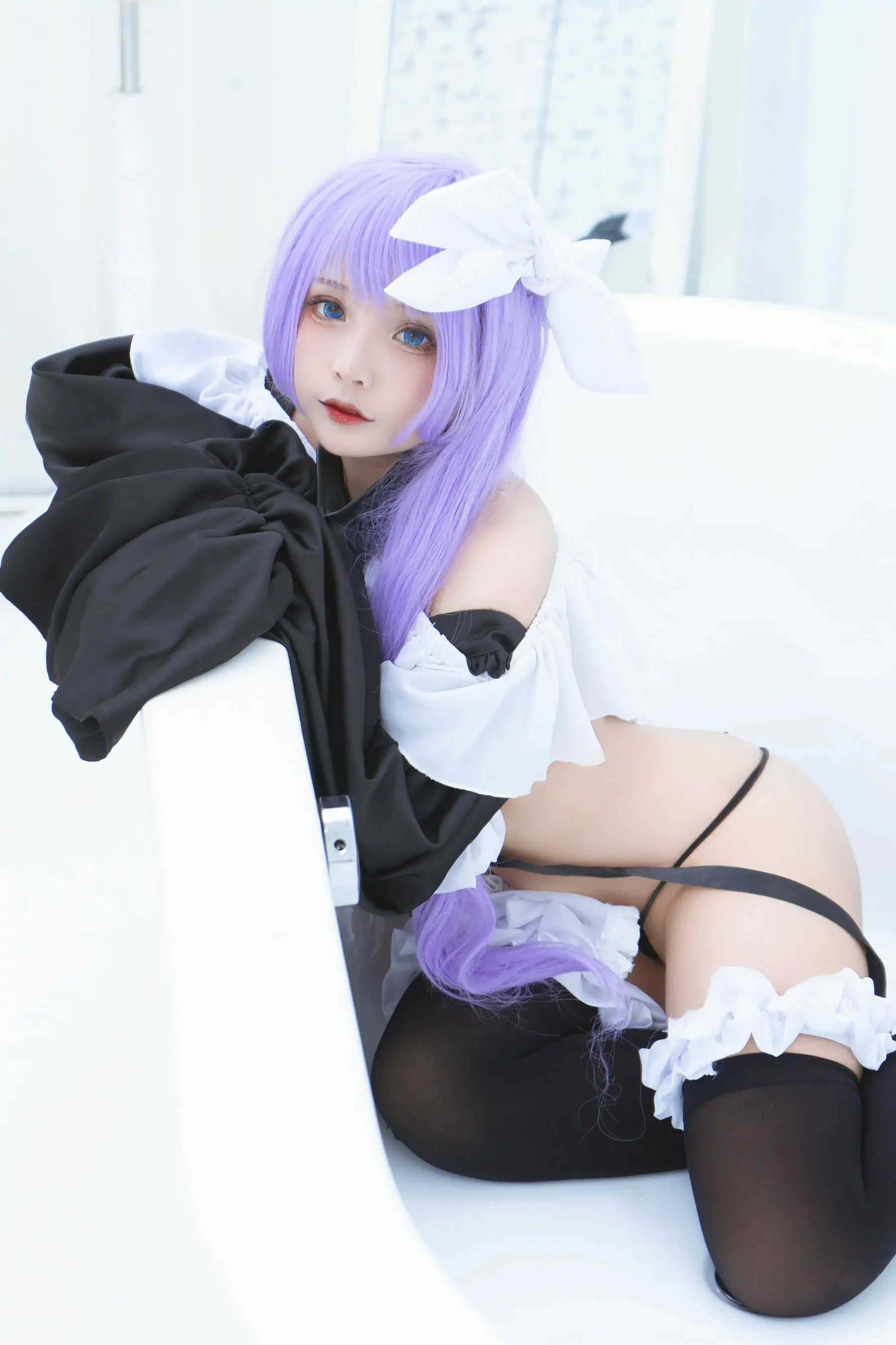 [网红COSER] Sayo Momo - FGO Meltryllis Maid Art Ver