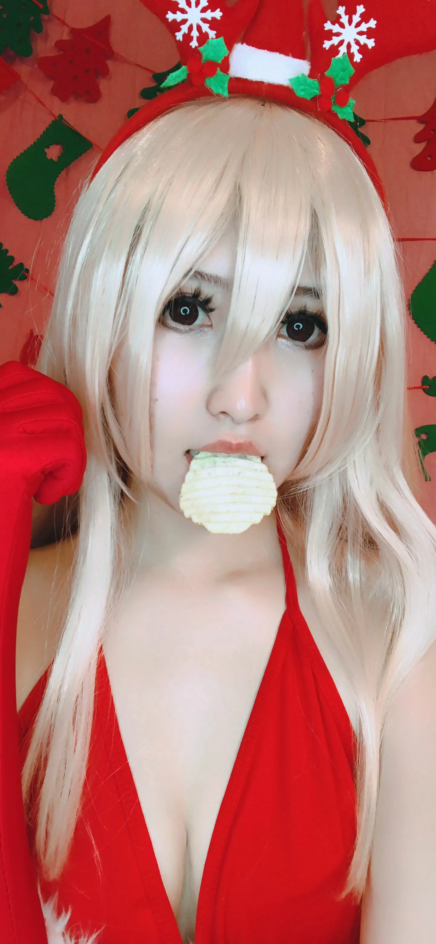 [网红COSER] MisswarmJ - Umaru Iphone