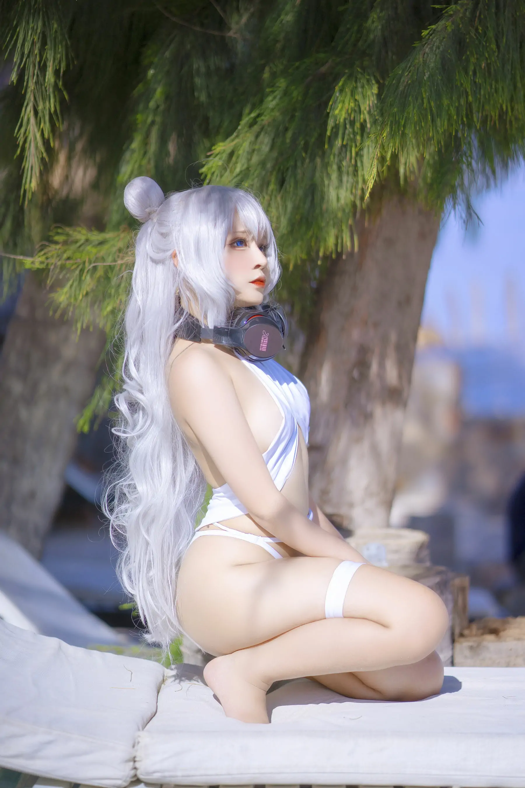 [网红COSER] Sayo Momo - Azur Lane Le Malin bikini