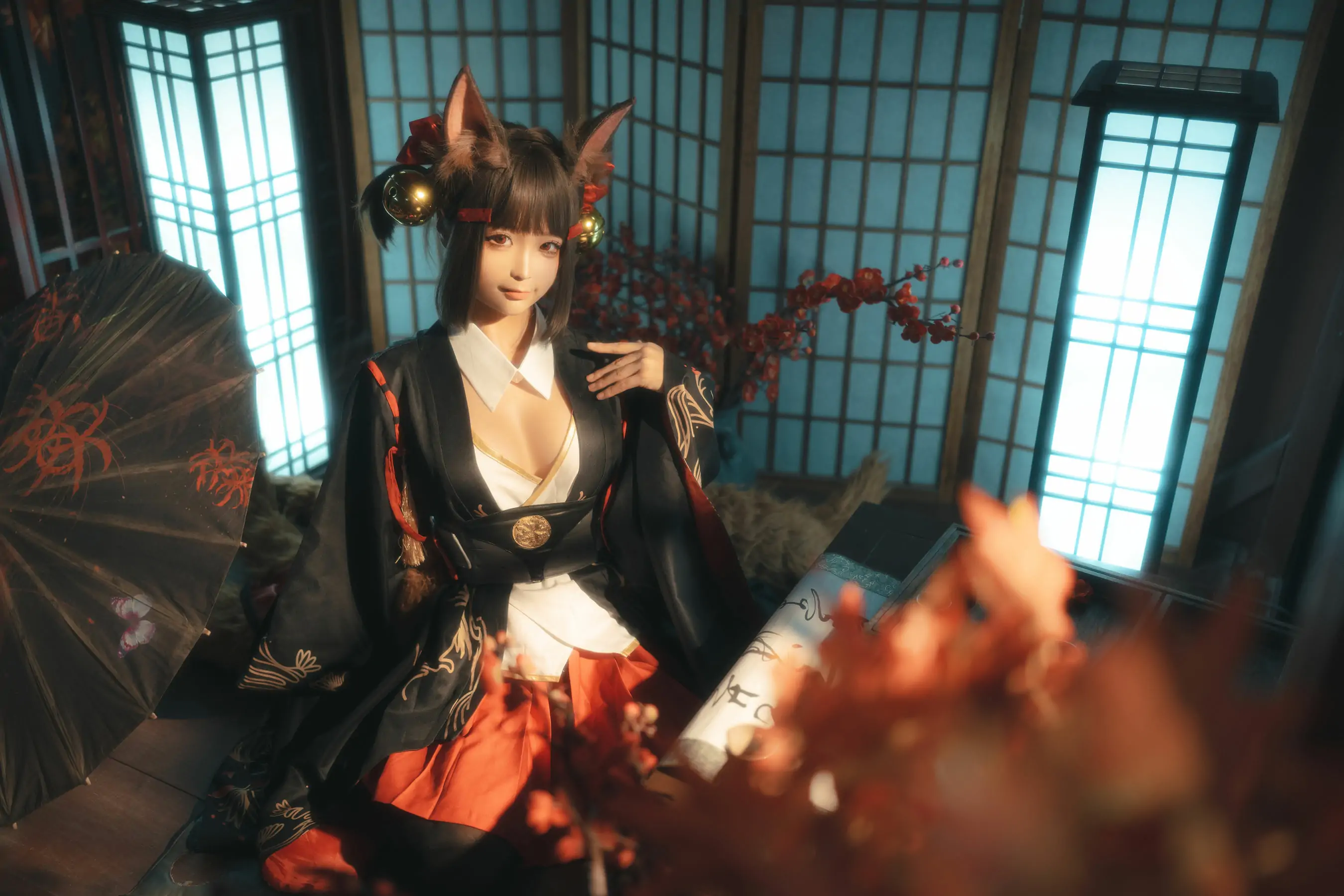 [网红COSER] 动漫博主蠢沫沫 - 小赤城