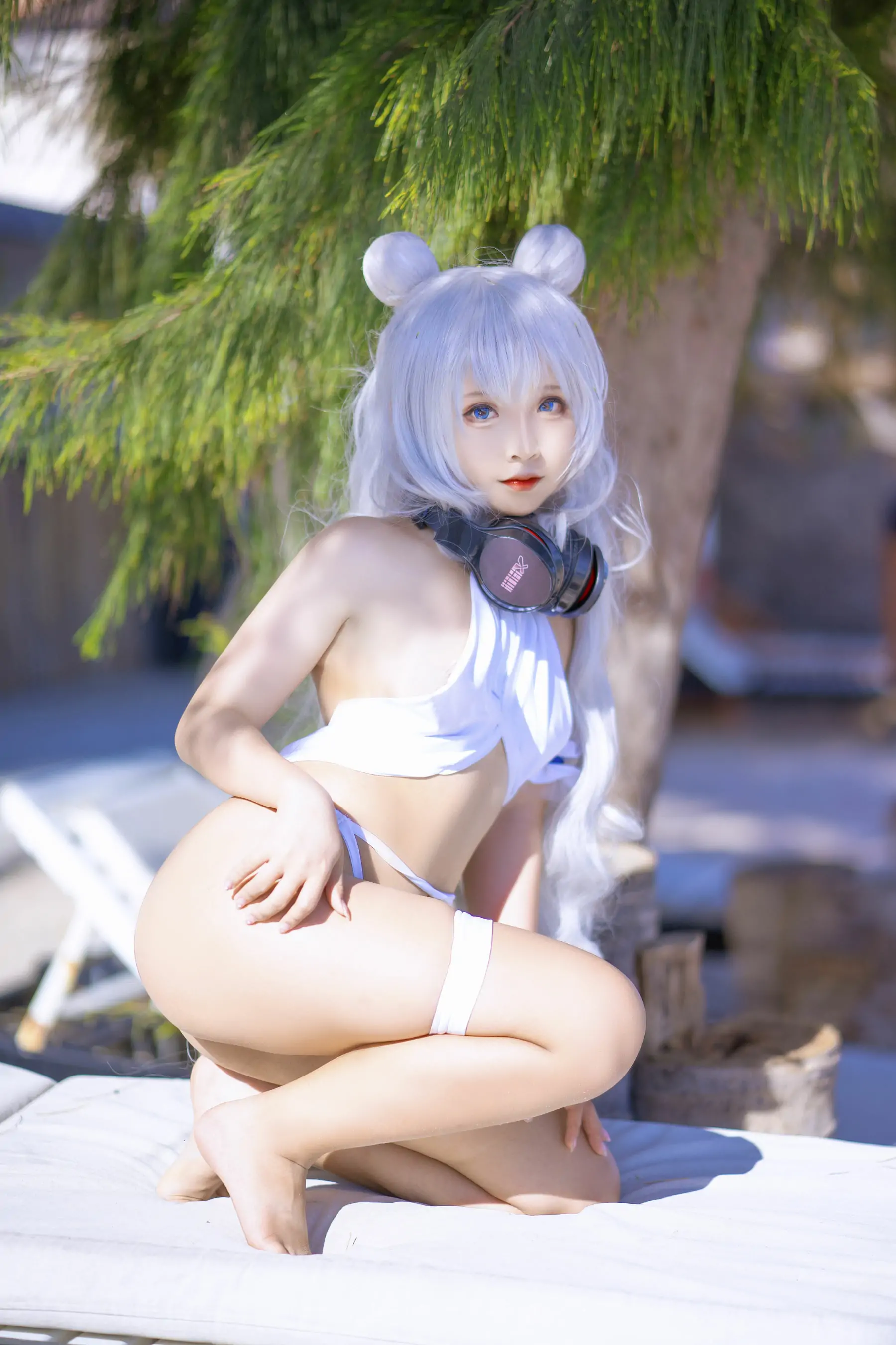 [网红COSER] Sayo Momo - Azur Lane Le Malin bikini