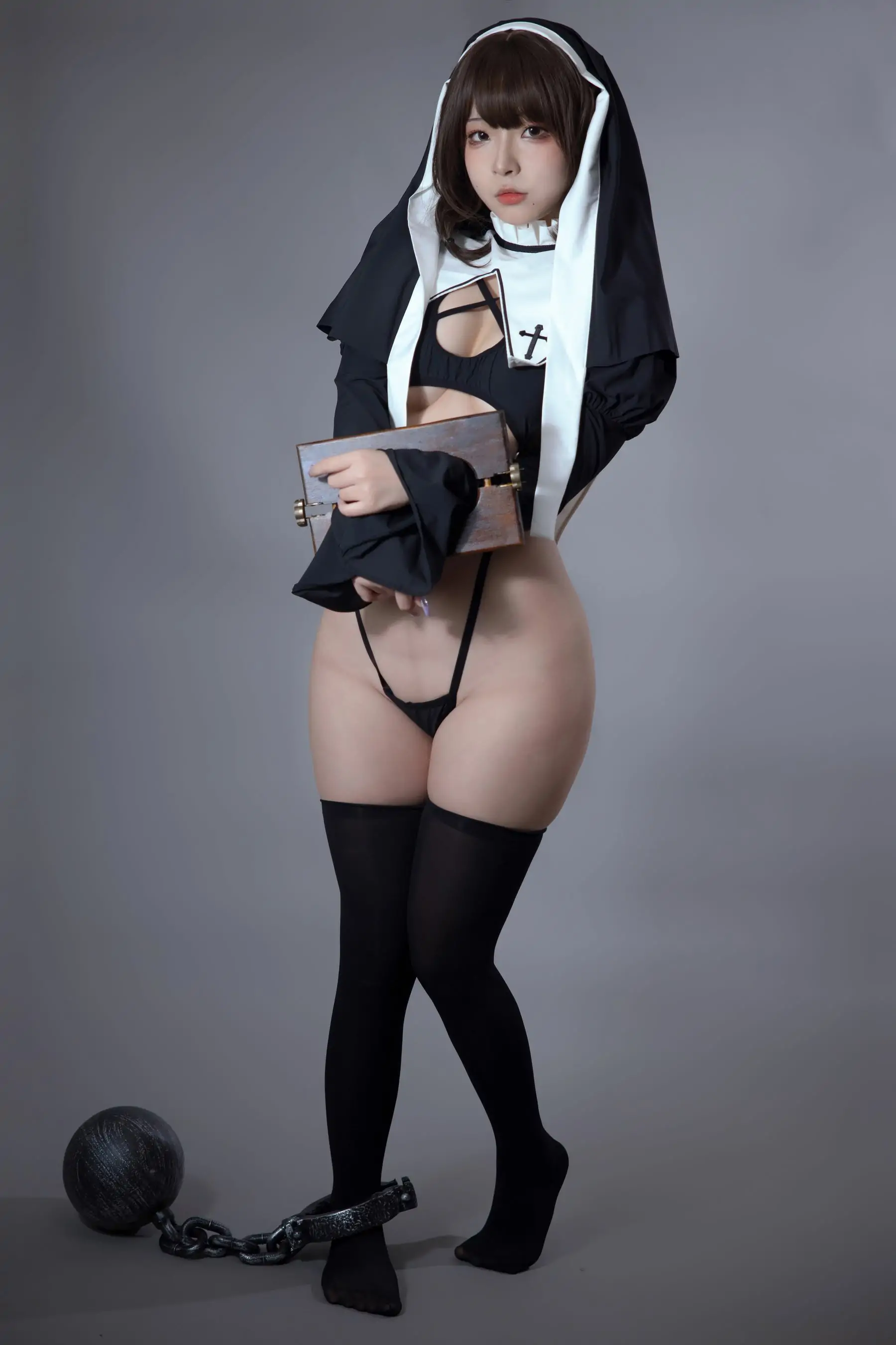 [网红COSER] yuuhui玉汇 - 罪罚修女