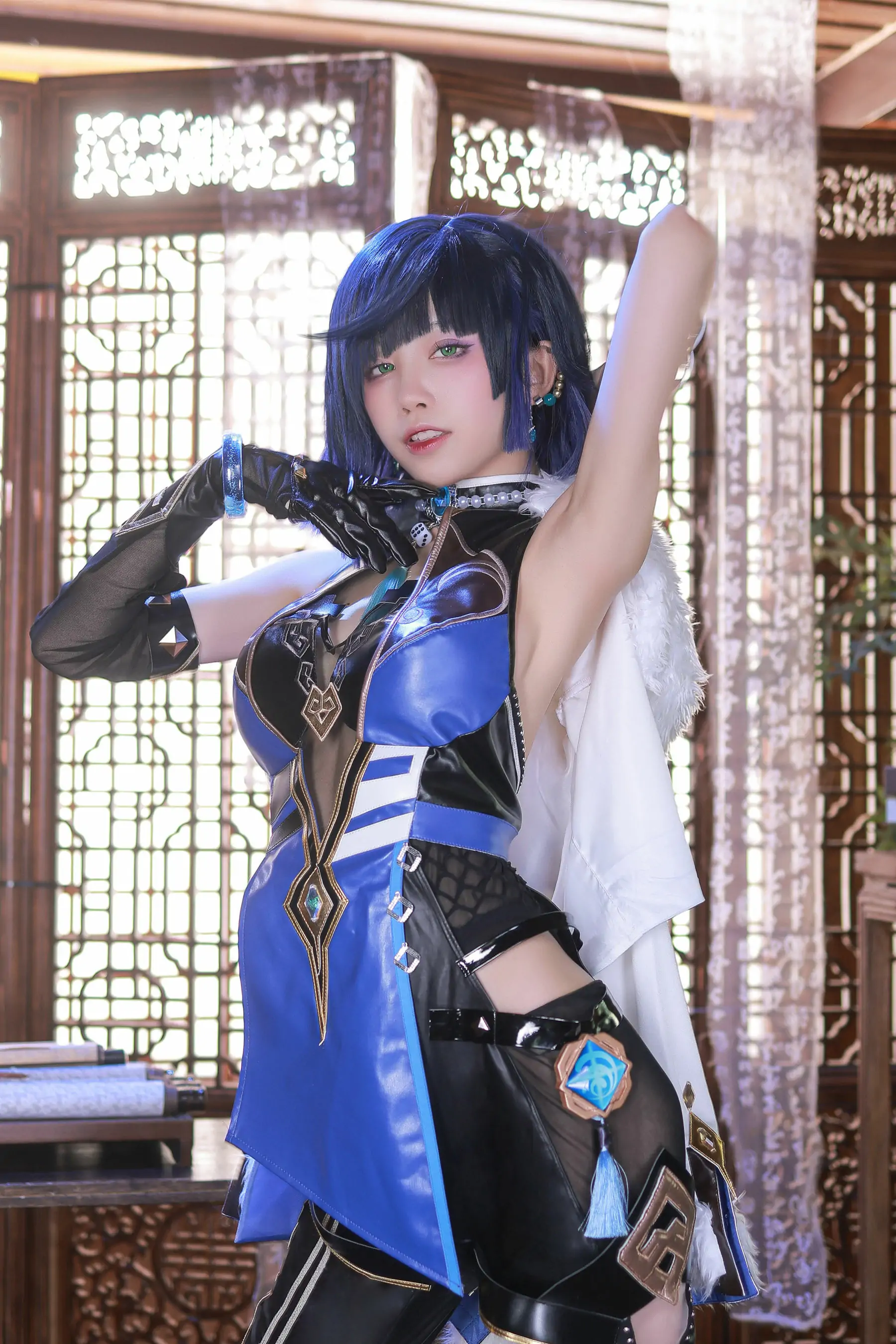 [福利COS] 动漫博主水淼aqua - 夜兰