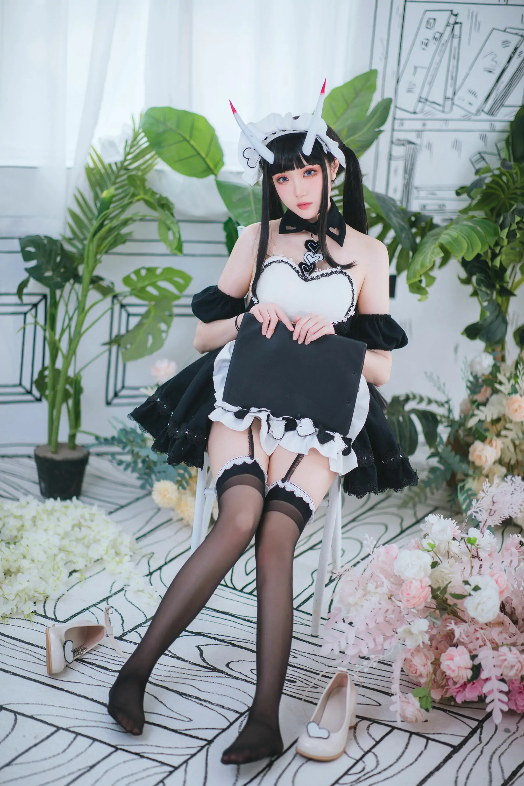 [福利COS] Coser瓜希酱福利 - 能代女仆