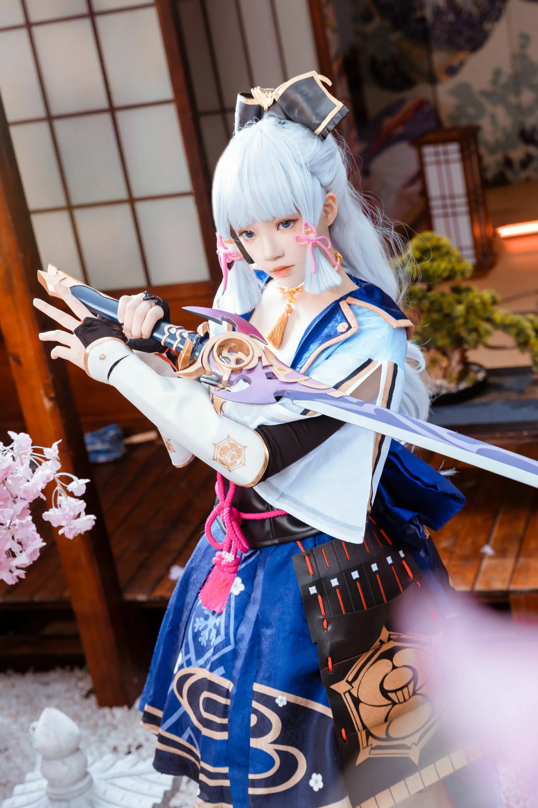 [福利COS] 桜桃喵 - 神里绫华