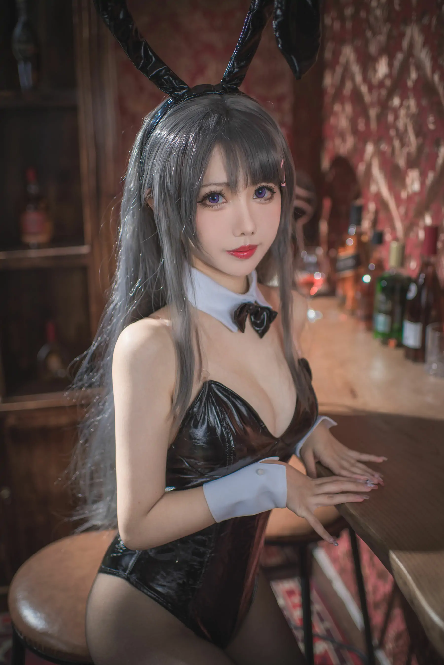 [福利COS] 仙女月 - 樱岛麻衣兔女郎