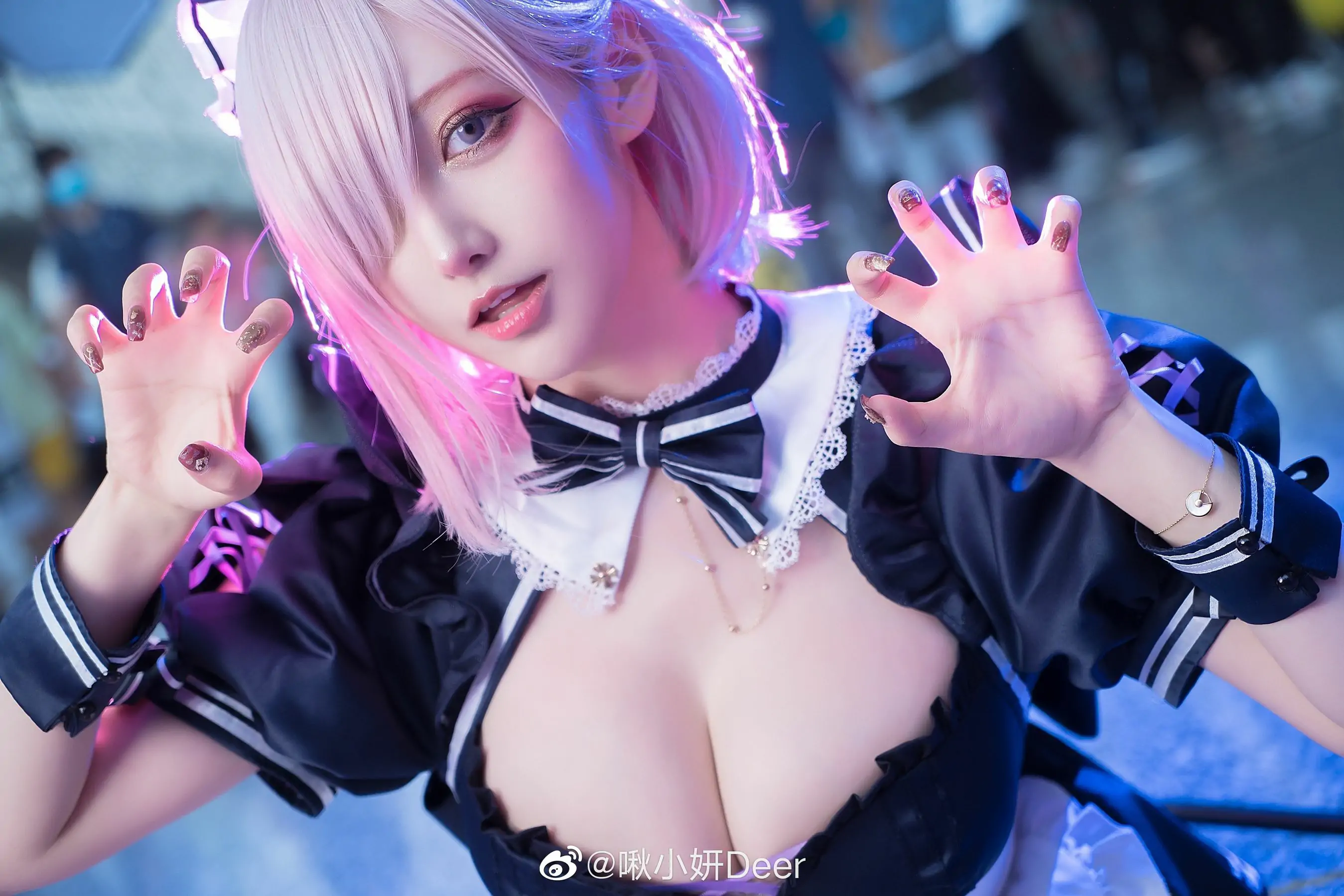 [福利COS] 啾小研 - 玛修女仆