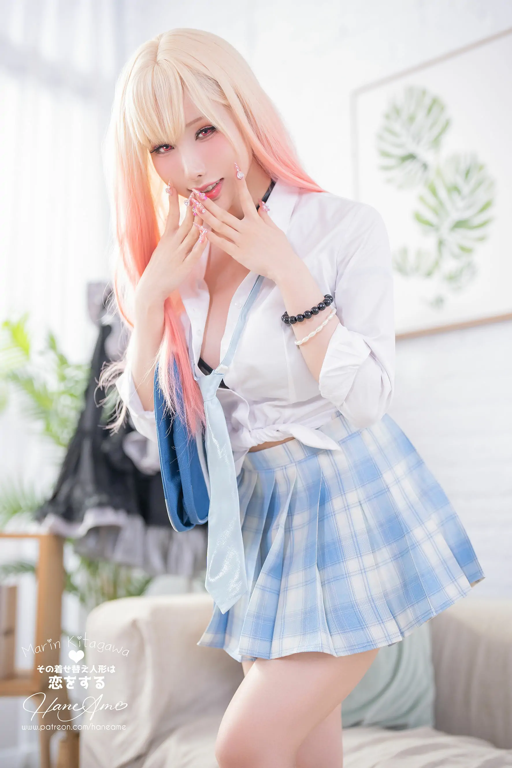 [福利COS] Hane Ame 雨波写真 - JK