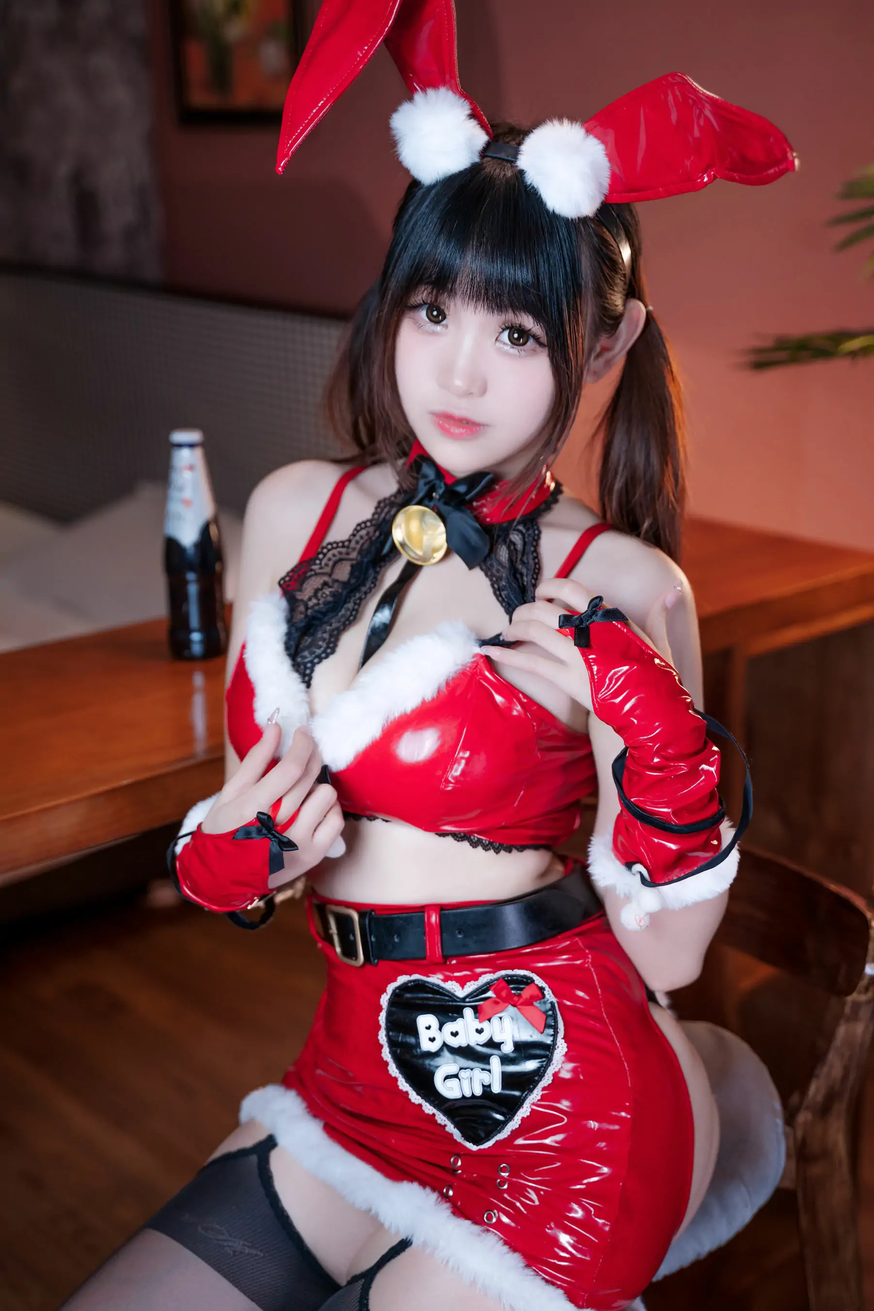 [福利COS] miko酱ww - 圣诞兔兔