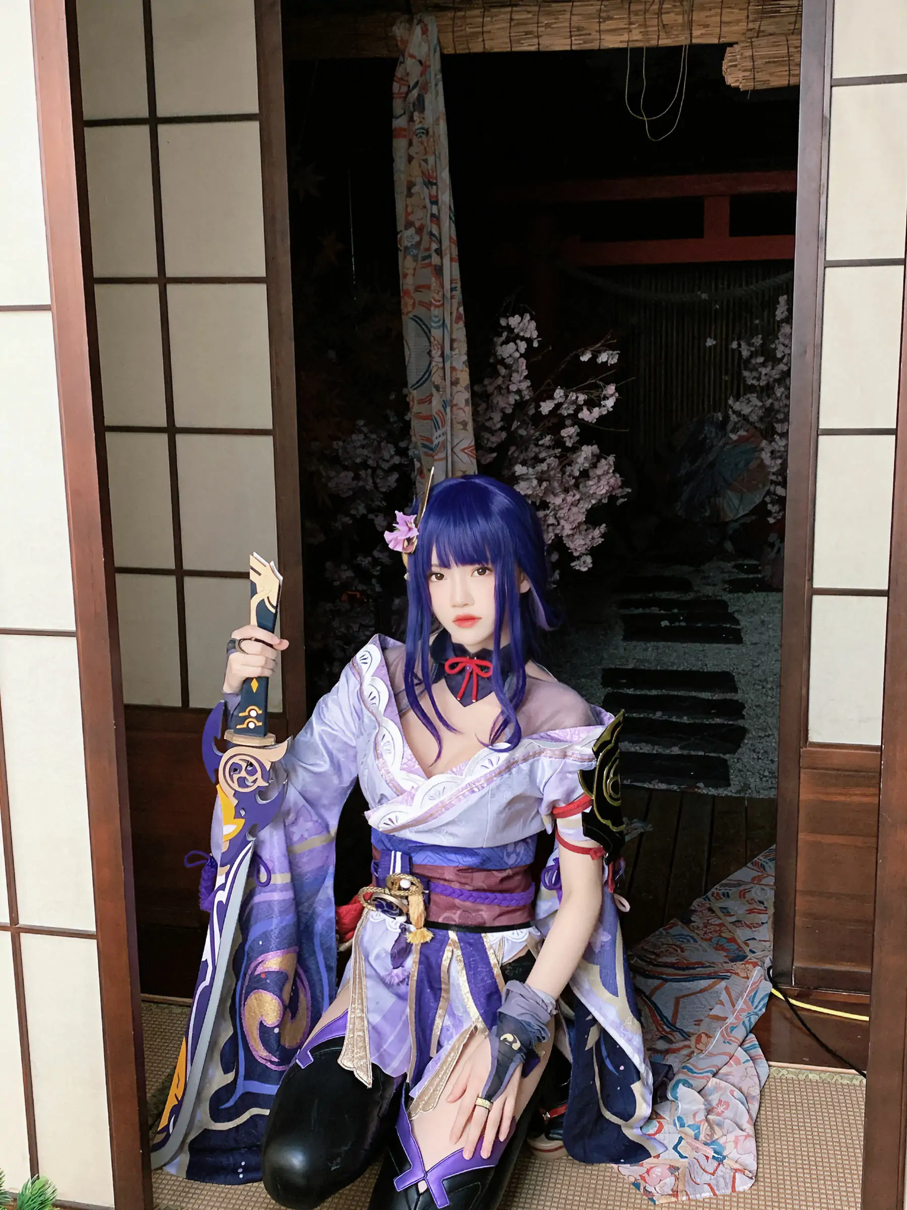 [福利COS] 桜桃喵 - 雷电将军