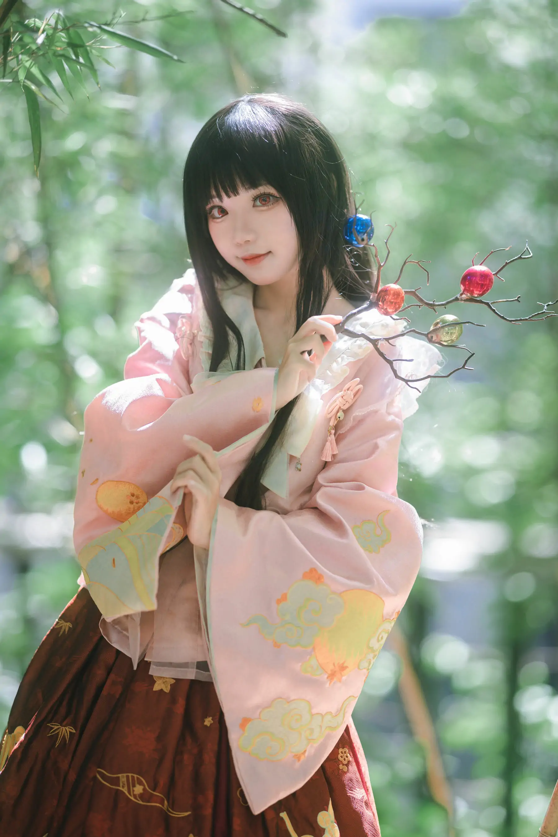 [福利COS] 花柒Hana - 蓬莱山辉夜