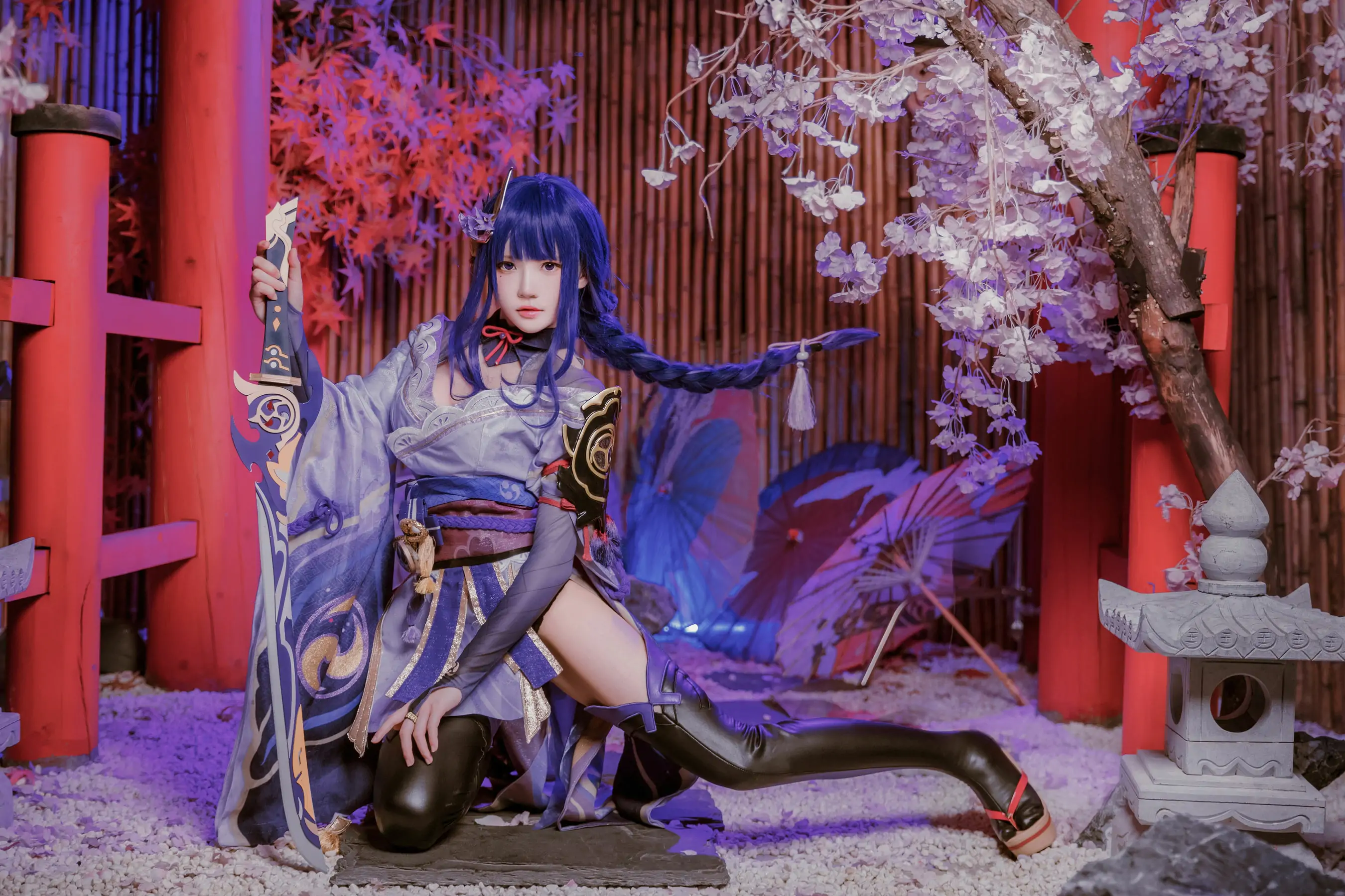 [福利COS] 桜桃喵 - 雷电将军