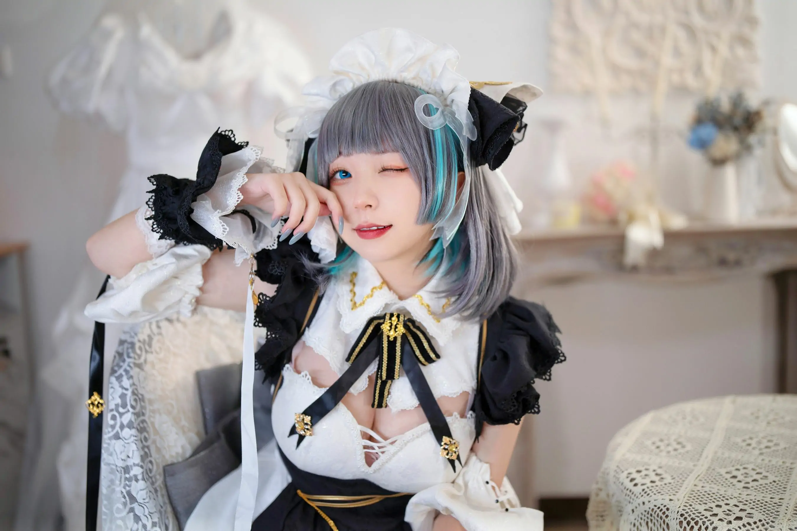 [福利COS] 花铃 - 柴郡