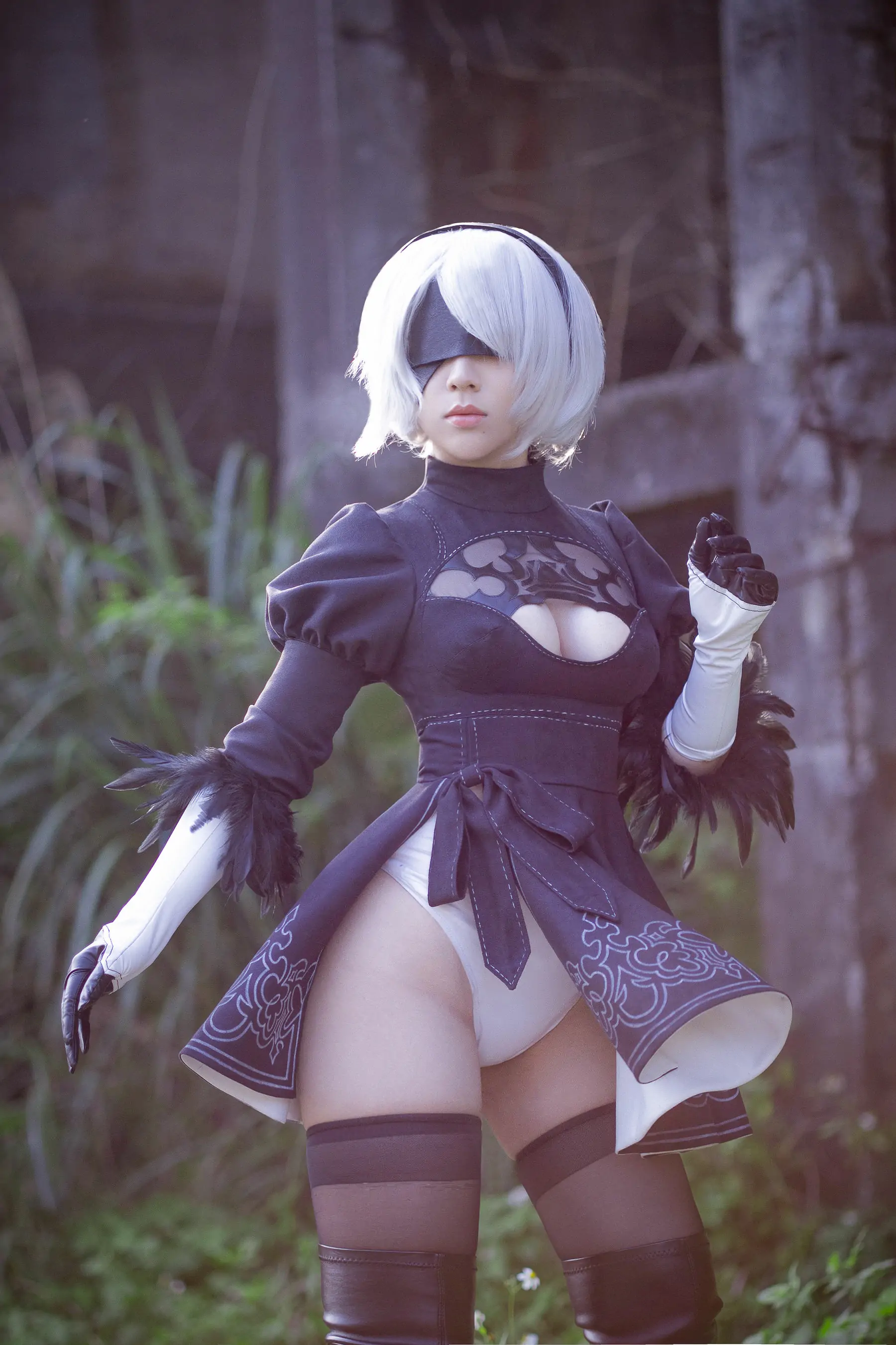 [福利COS] Cos妹子千寻 - 2B