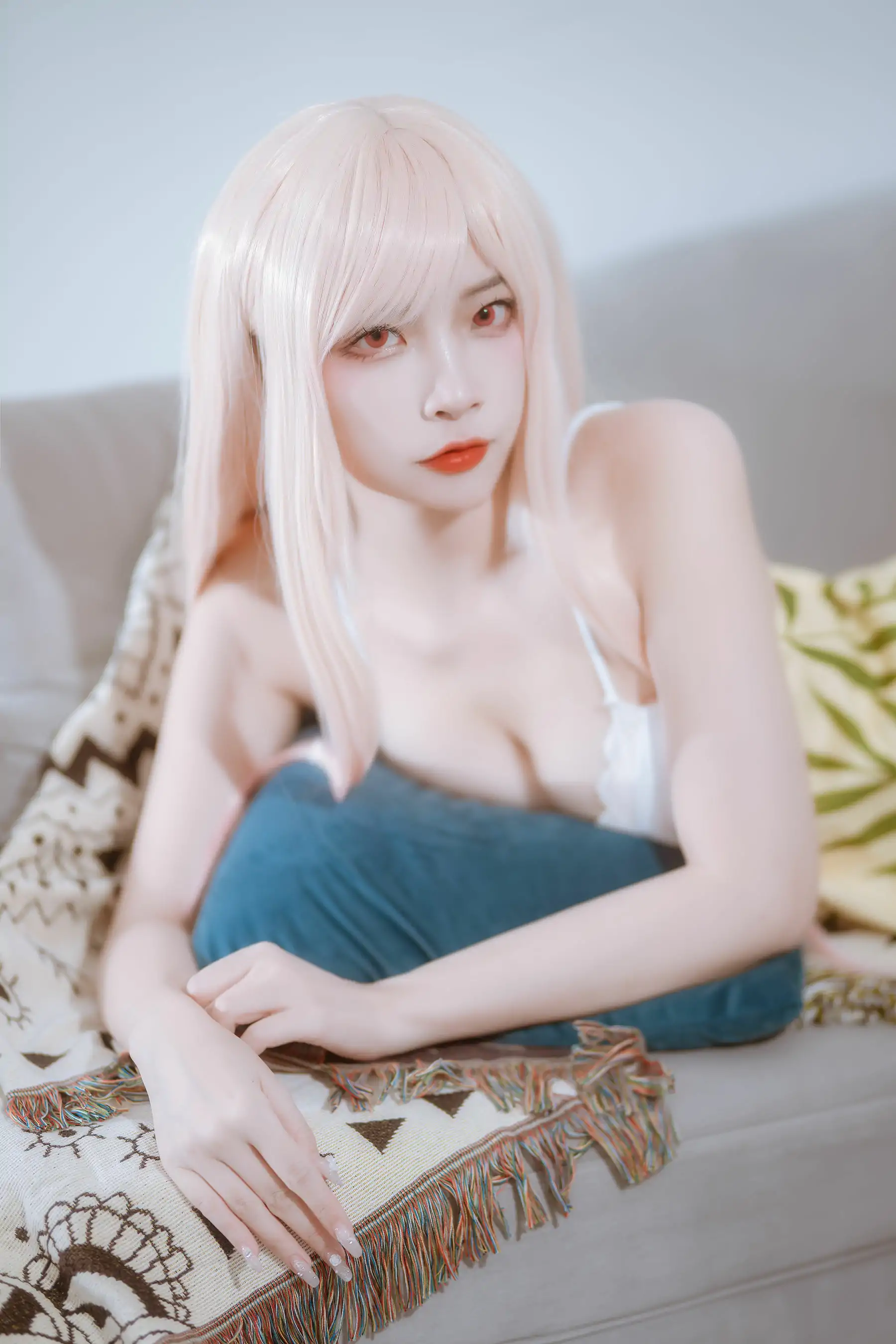 人气Coser 二佐Nisa - 海梦 睡衣