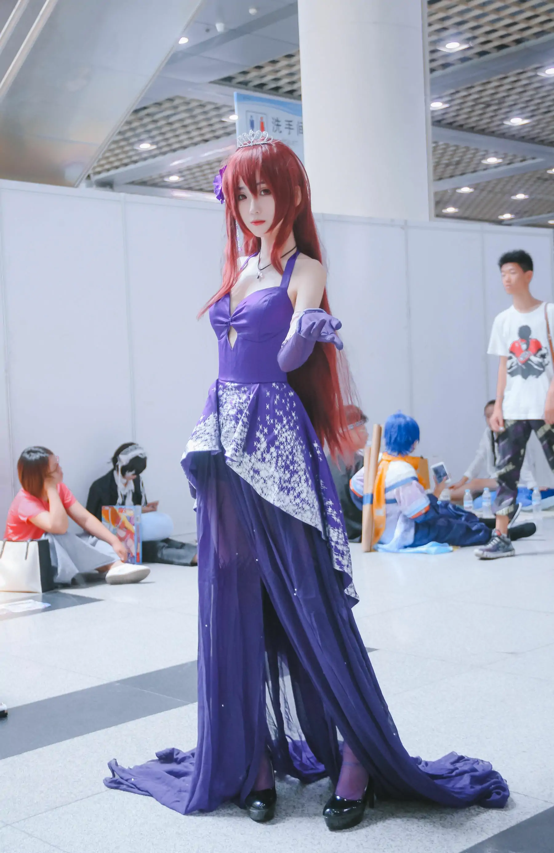 妖君白研 - FATE GRAND ORDER COS FGO漫展场照斯卡哈