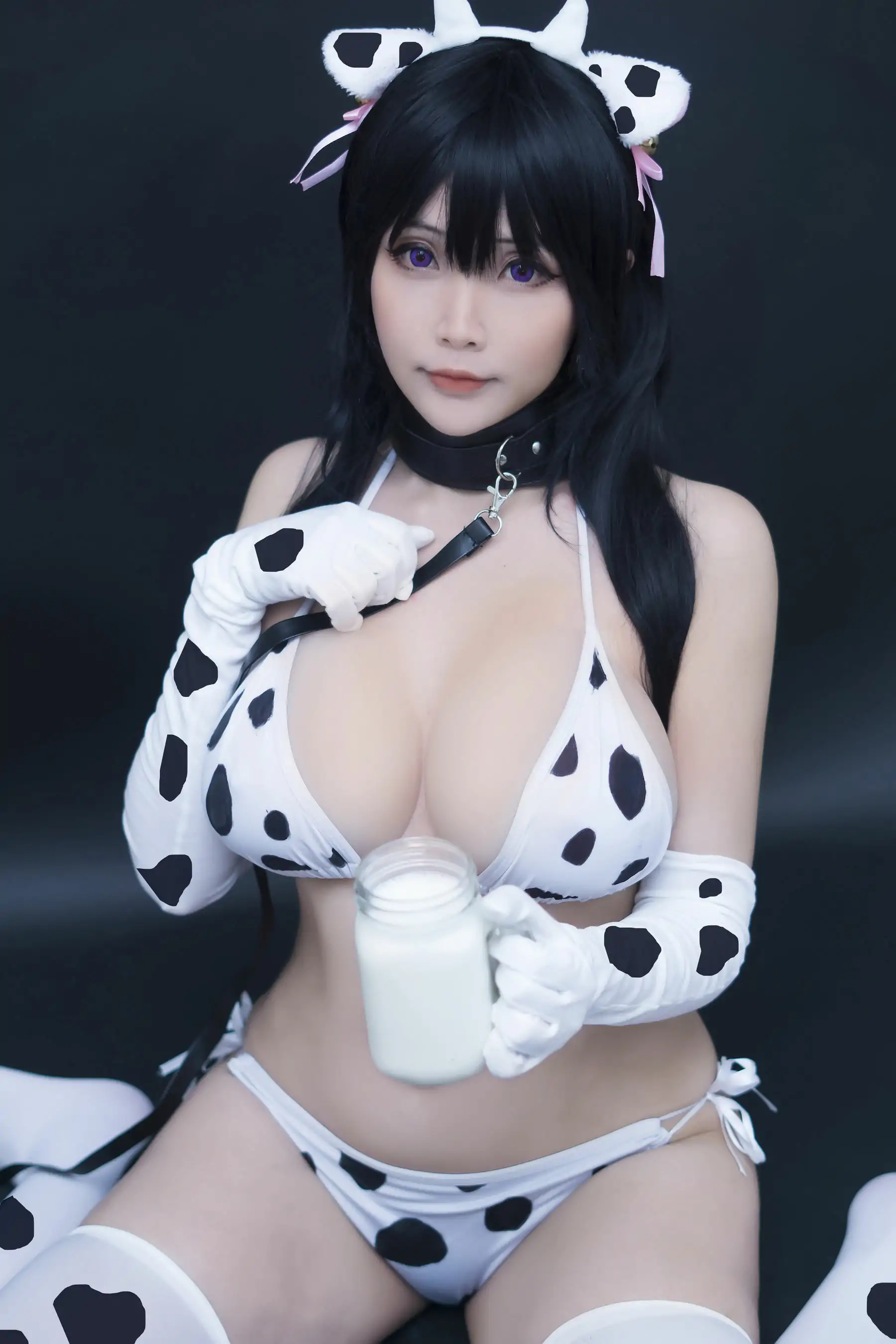 越裔正妹Hana bunny - Cow Bikini