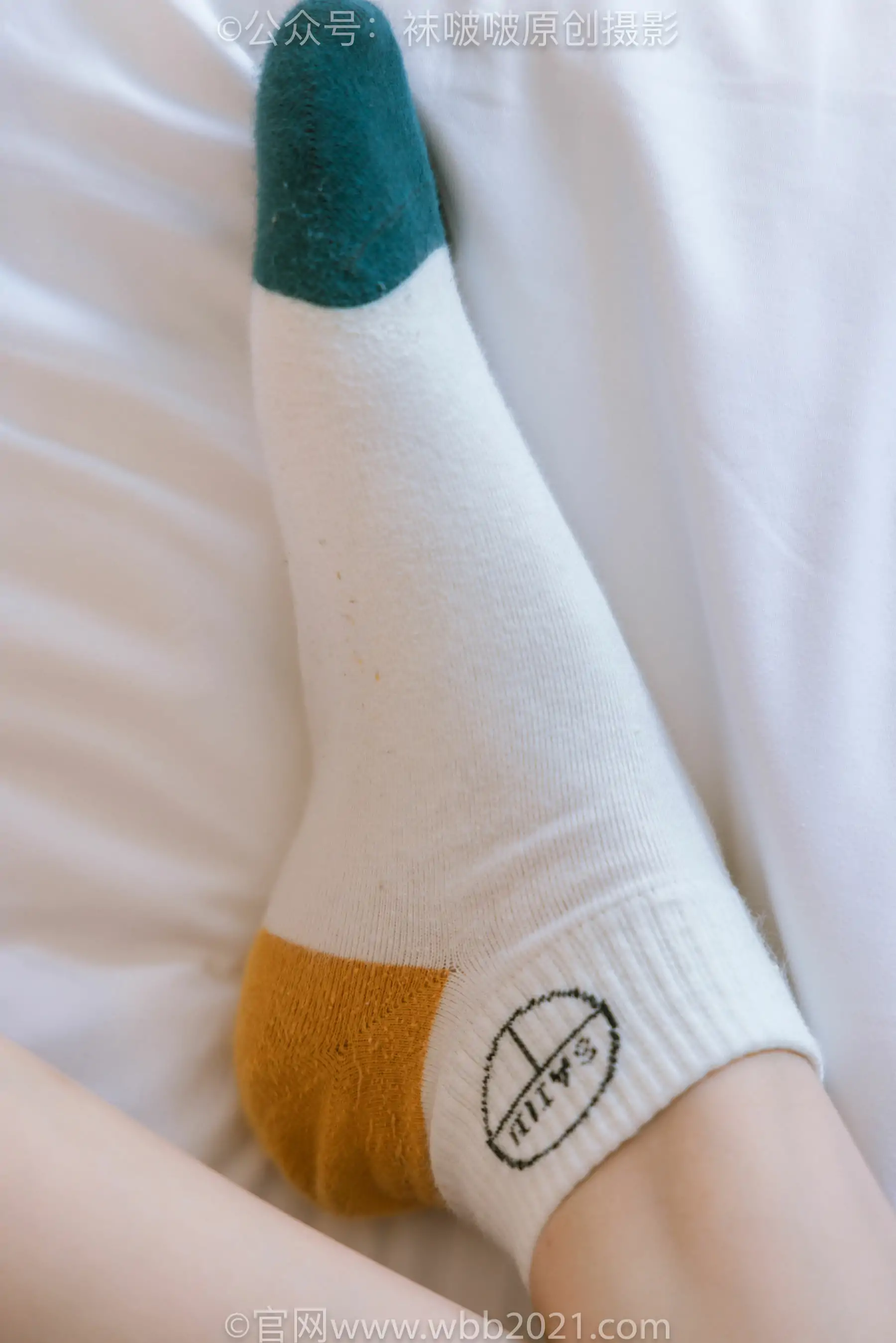 BoBoSocks袜啵啵 No.336 小甜豆 -校服、帆布鞋、白棉袜、裸足