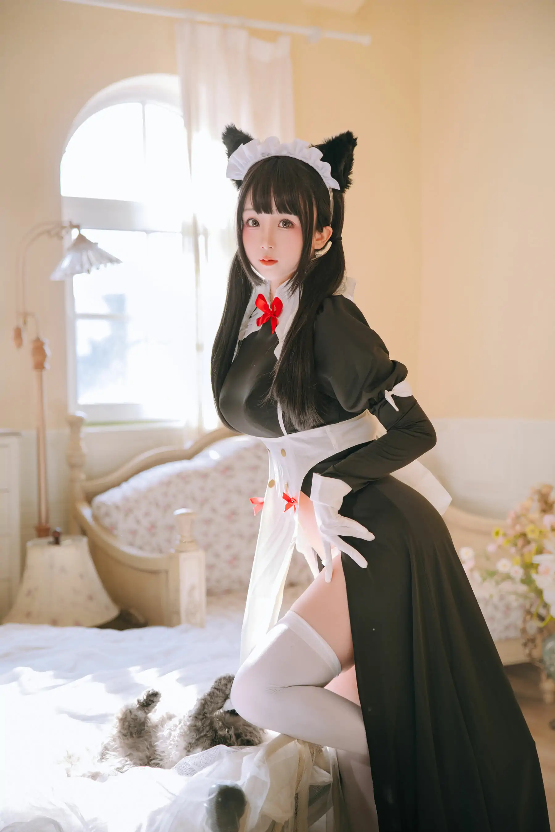 Cosplay 日奈娇 - 猫娘女仆