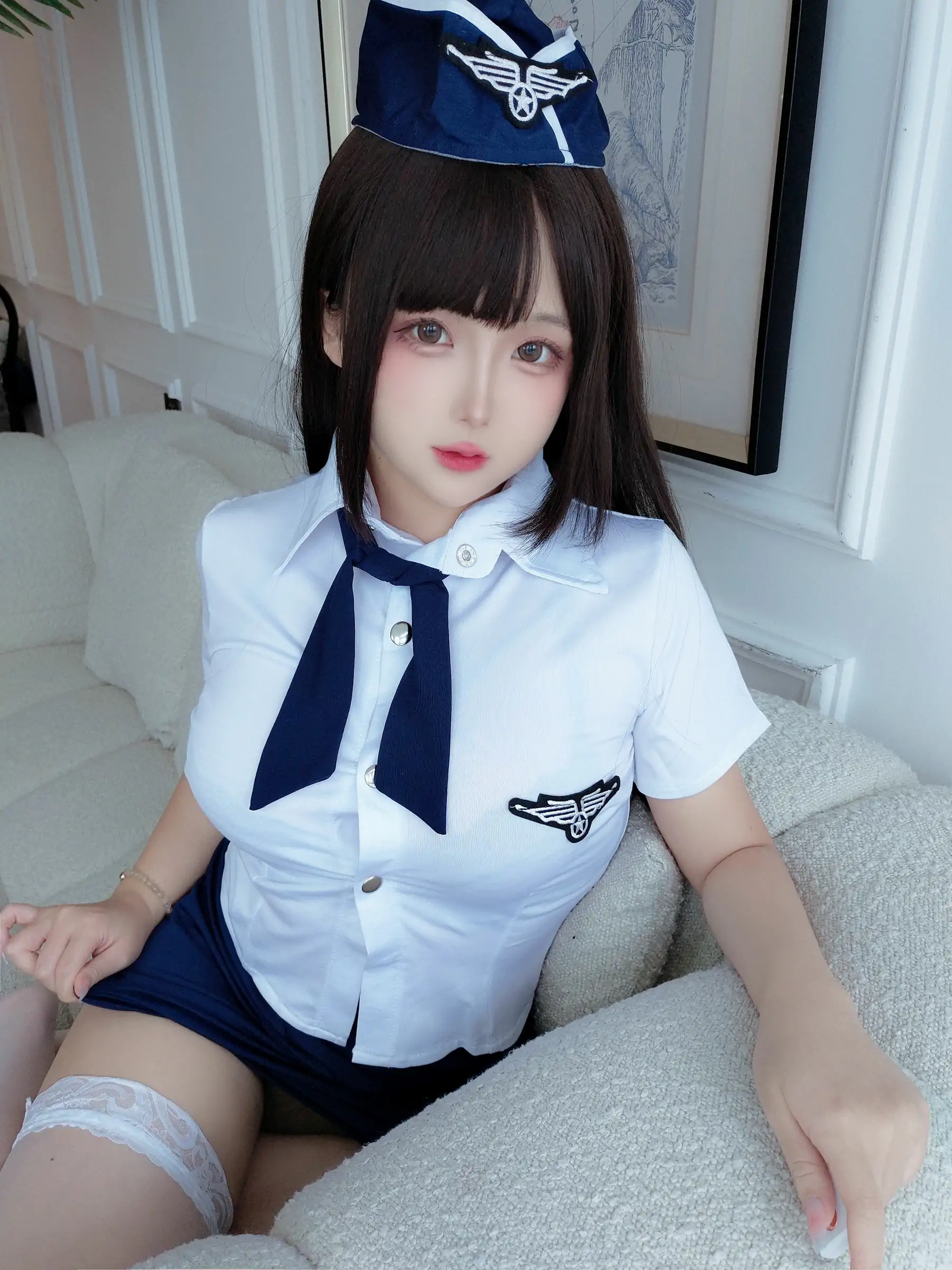 Cosplay 日奈娇 - 空姐